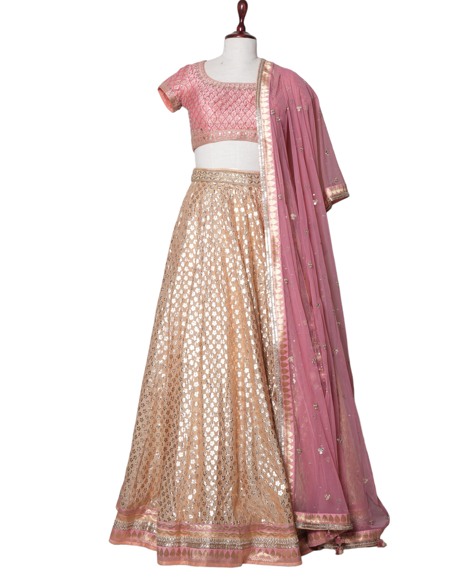 Anita Dongre Pink Lehenga Set