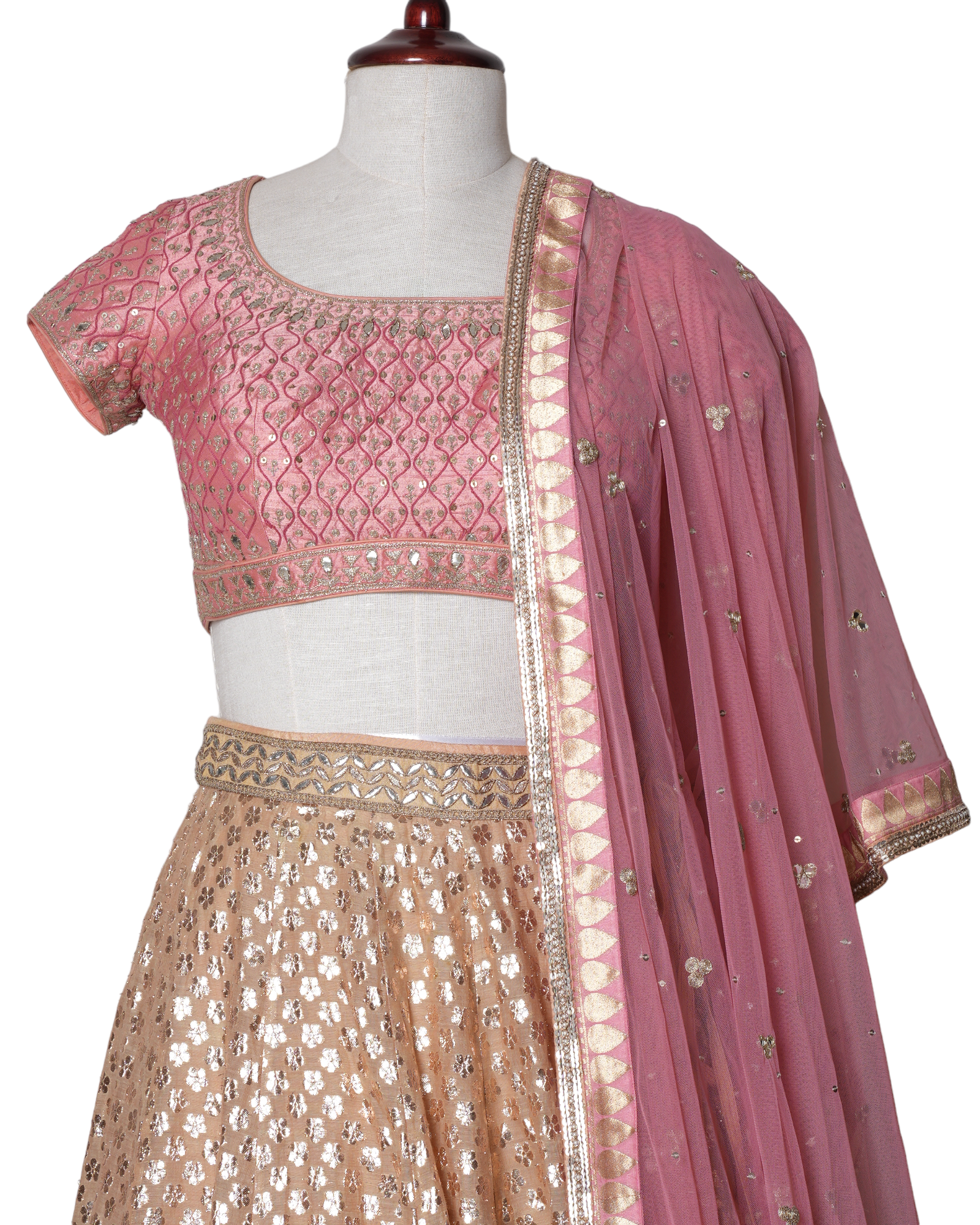 Anita Dongre Pink Lehenga Set