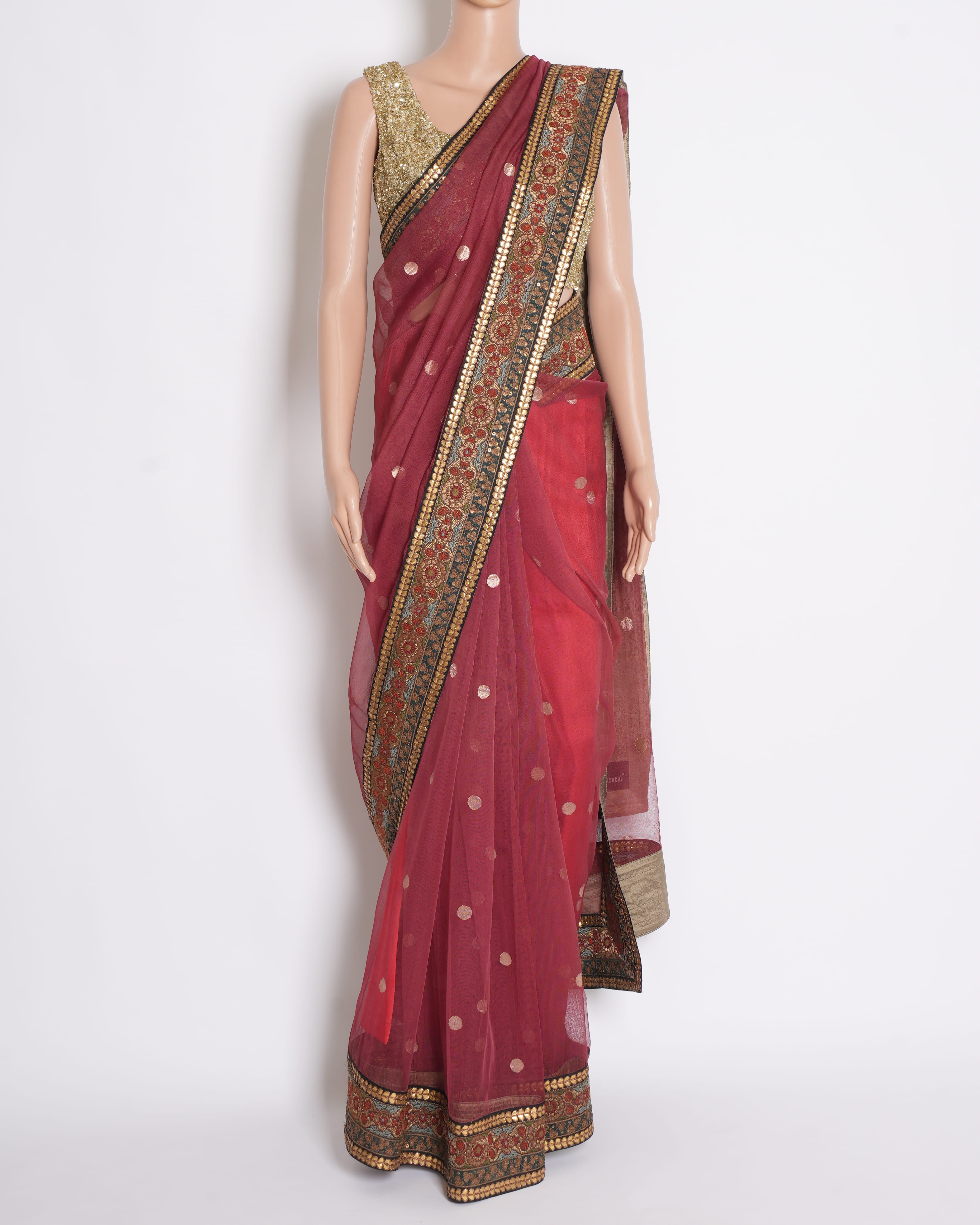 Sabyasachi Saree in red