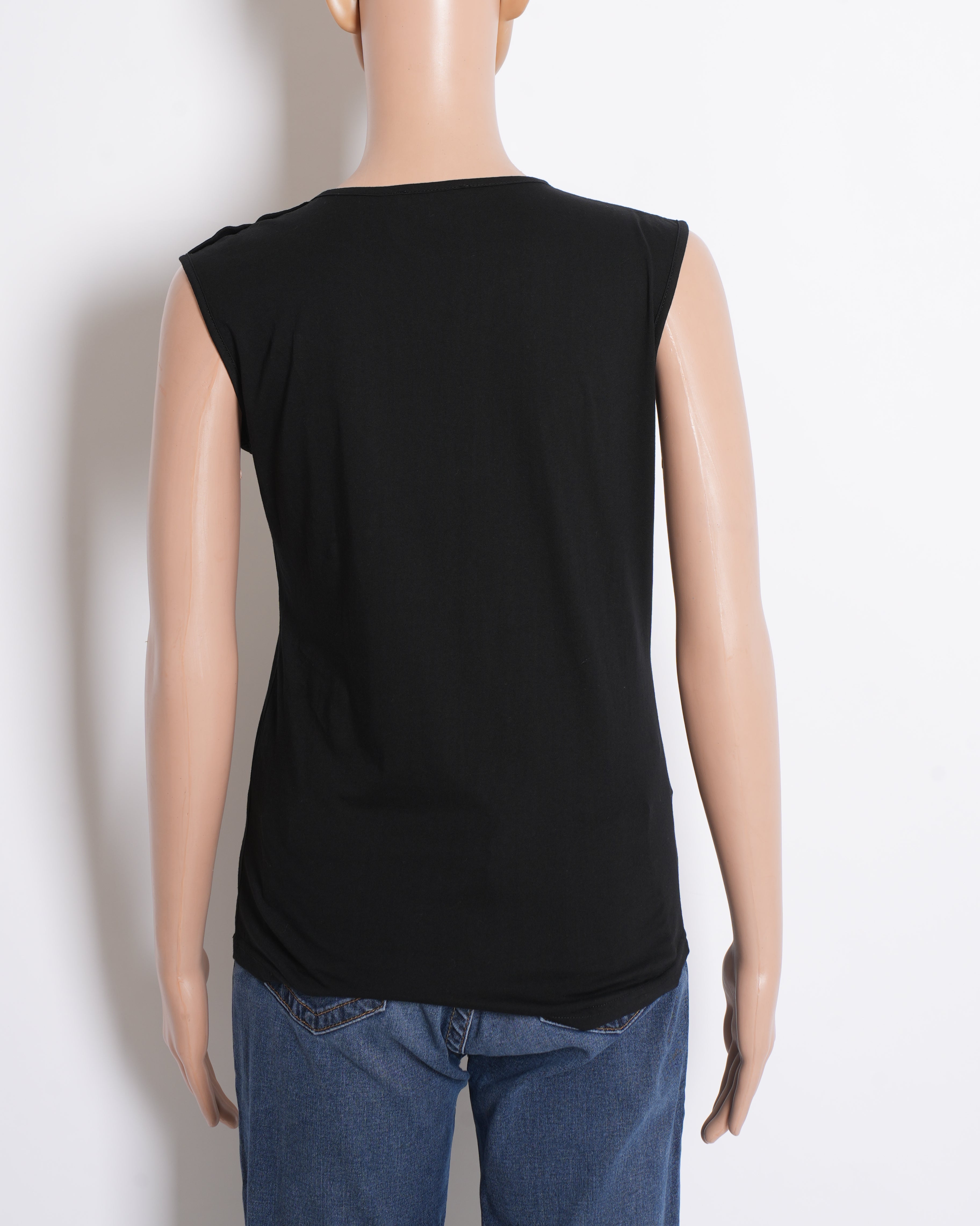 Balmain Paris Women's Tank Top Relaxed Fit In Black