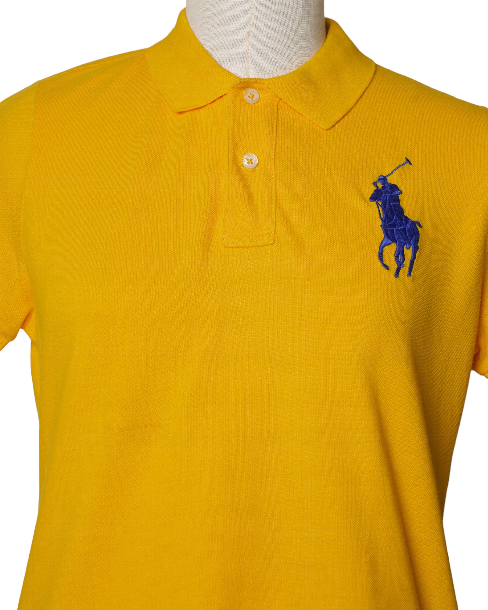 Polo Ralph Lauren Yellow Knit Short Sleeve T-Shirt