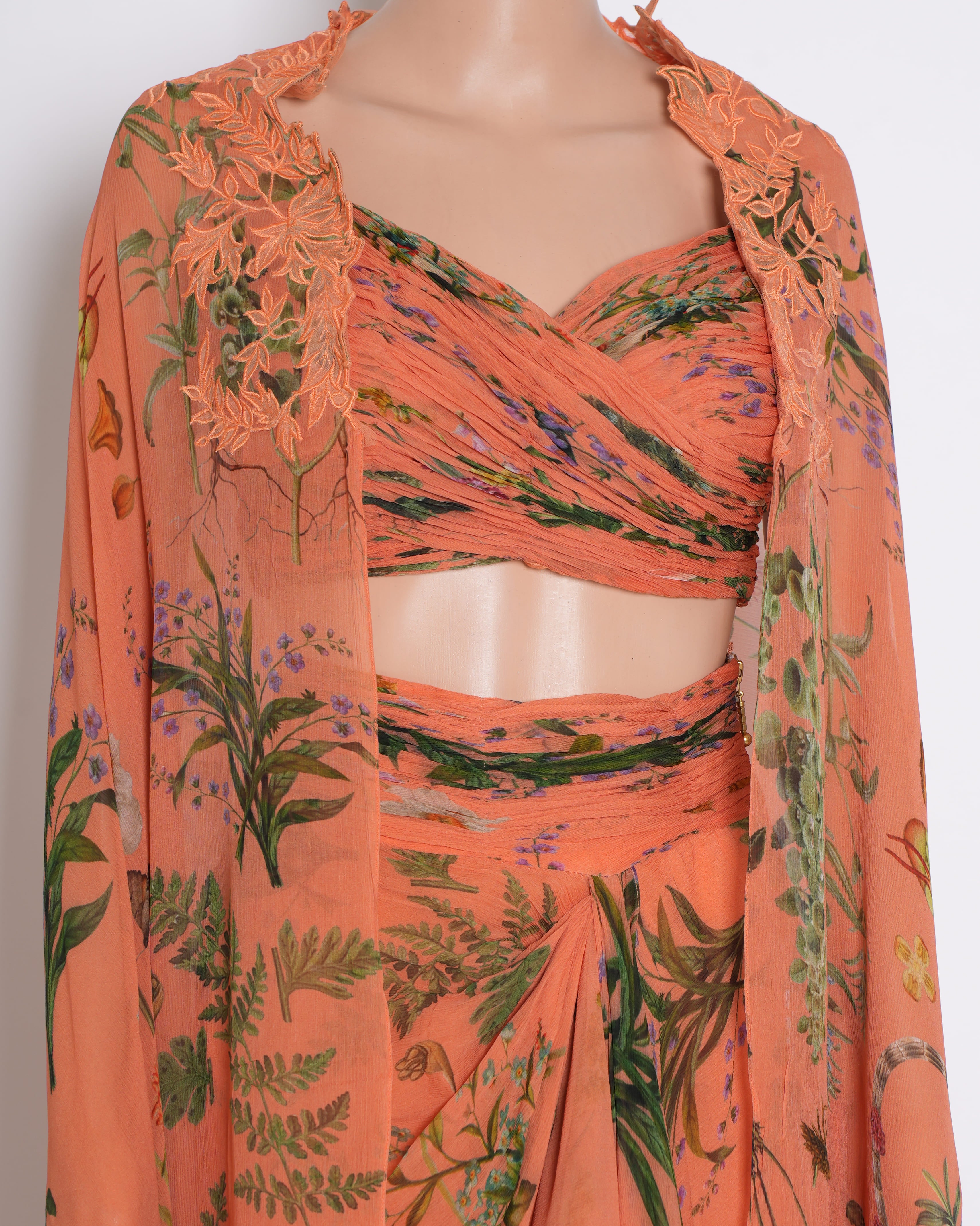 Anushree reddy Orange organza set