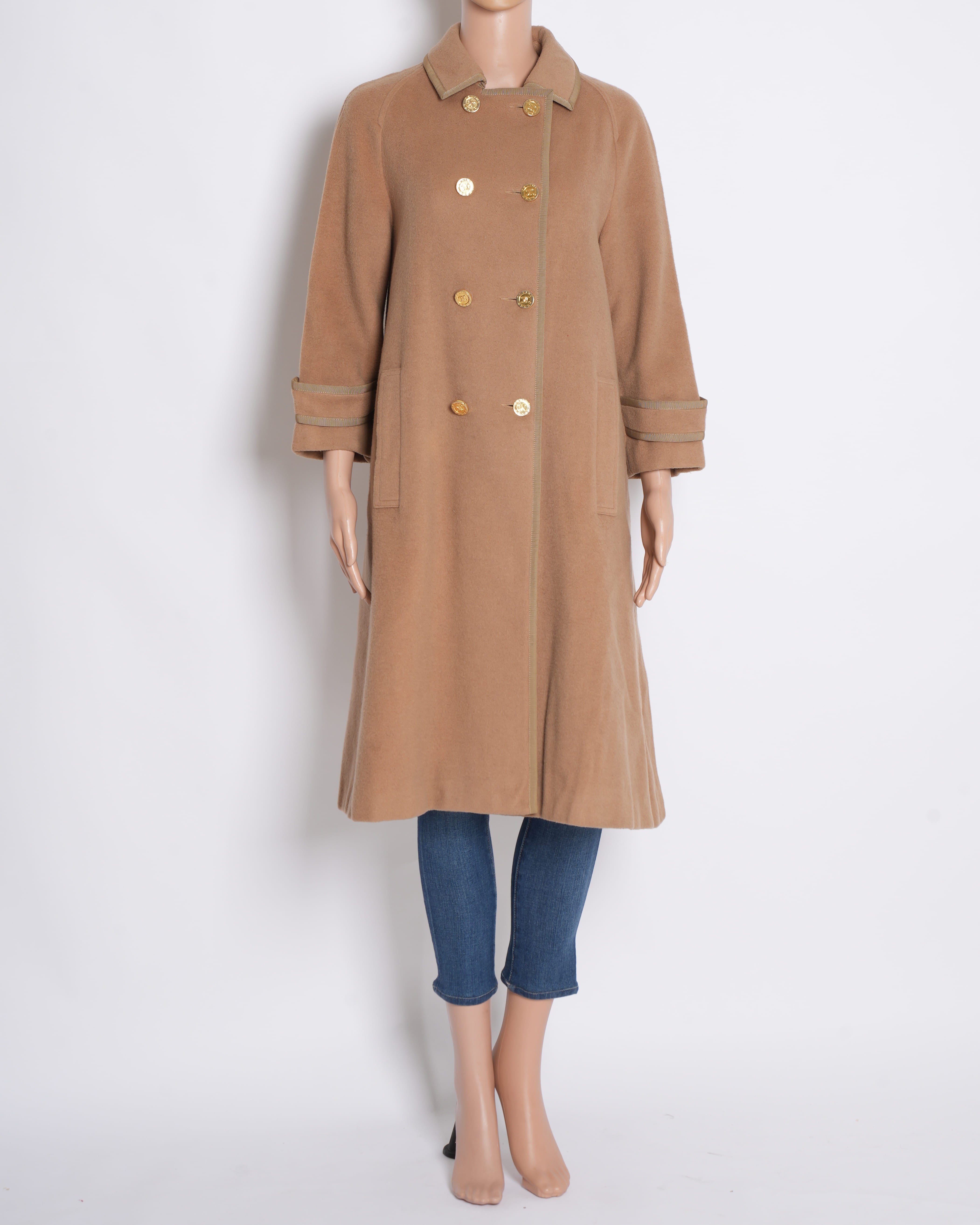Celine women’s trench coat in beige