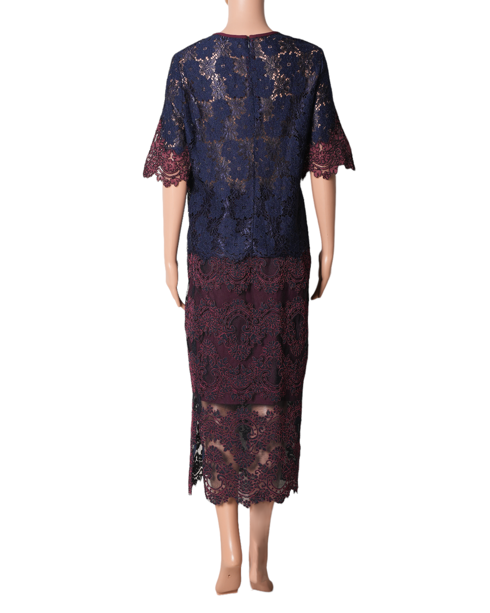 Sandro Floral Embroidery Dress