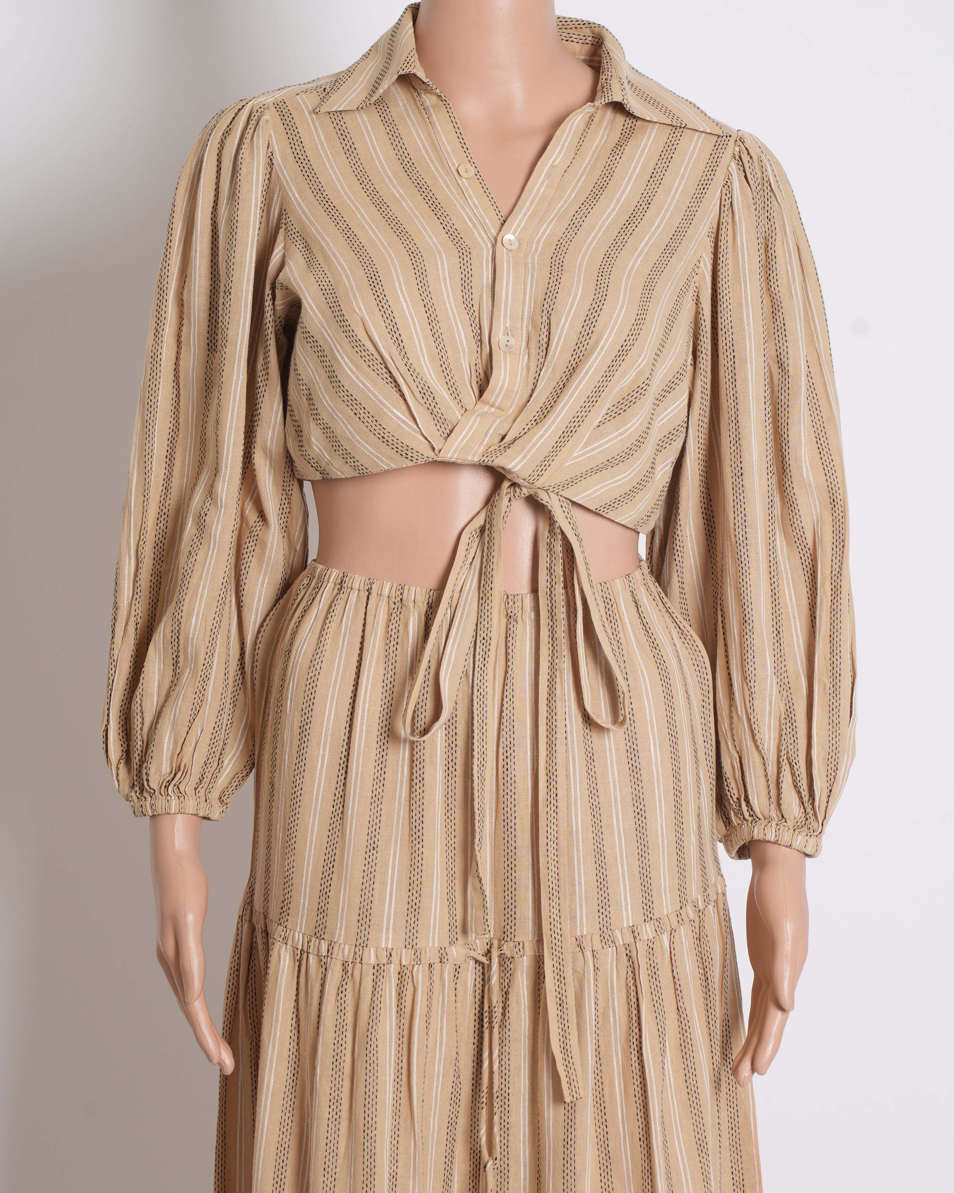 Significant Other Co-ord Set in Beige