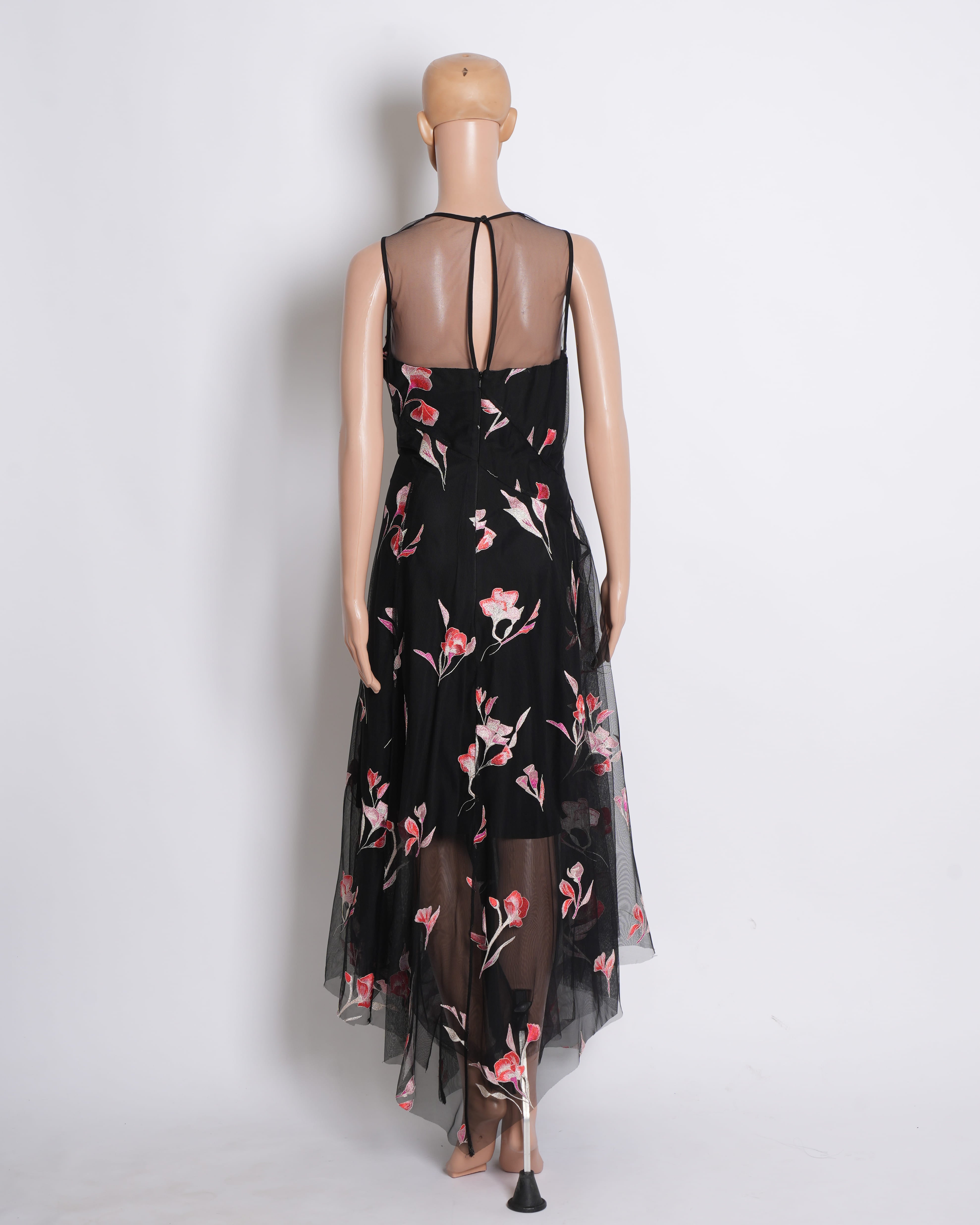 Coast Floral Dress In Black