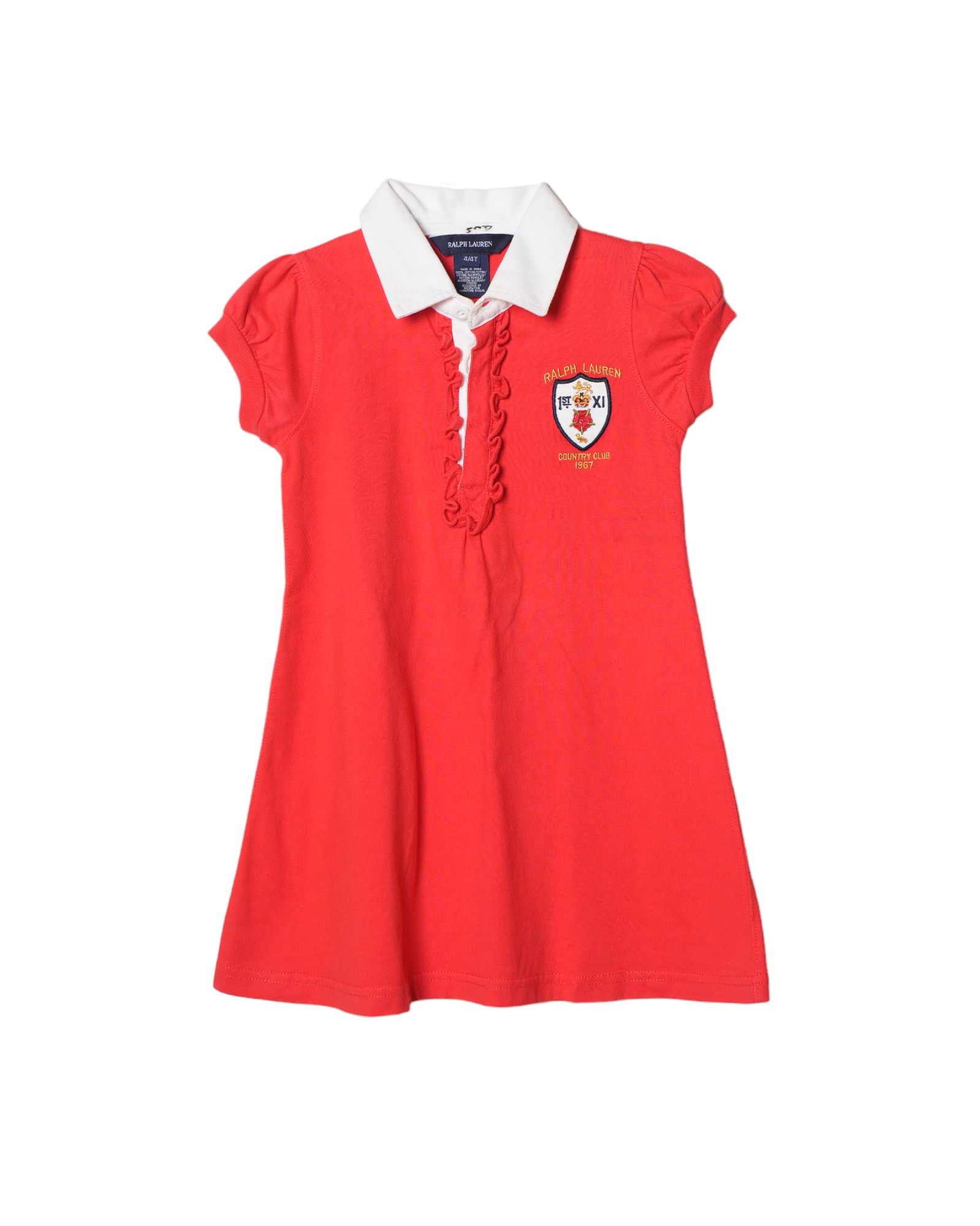 Ralph Lauren Red A-Line Dress