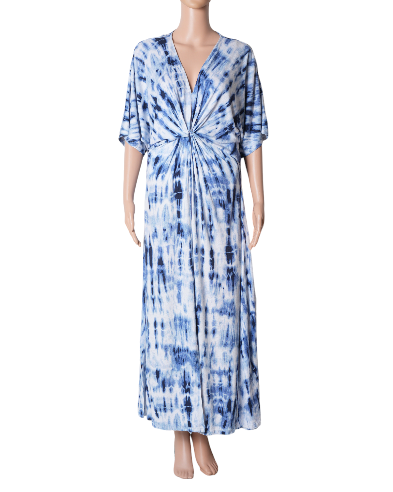 Lauren By Ralph Lauren Tie-Dye Linen Dress