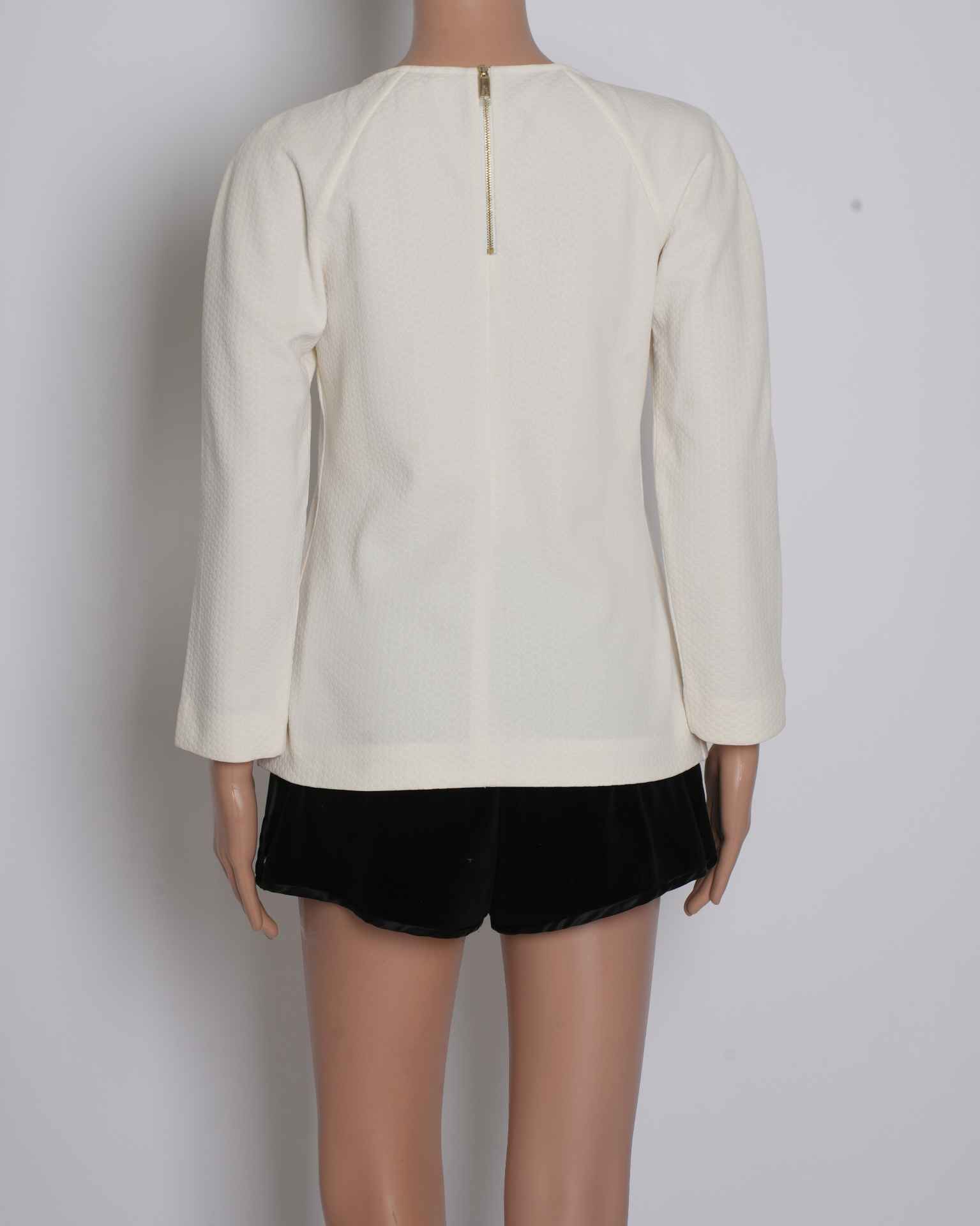 Ted Baker Feda Embellished Top In White