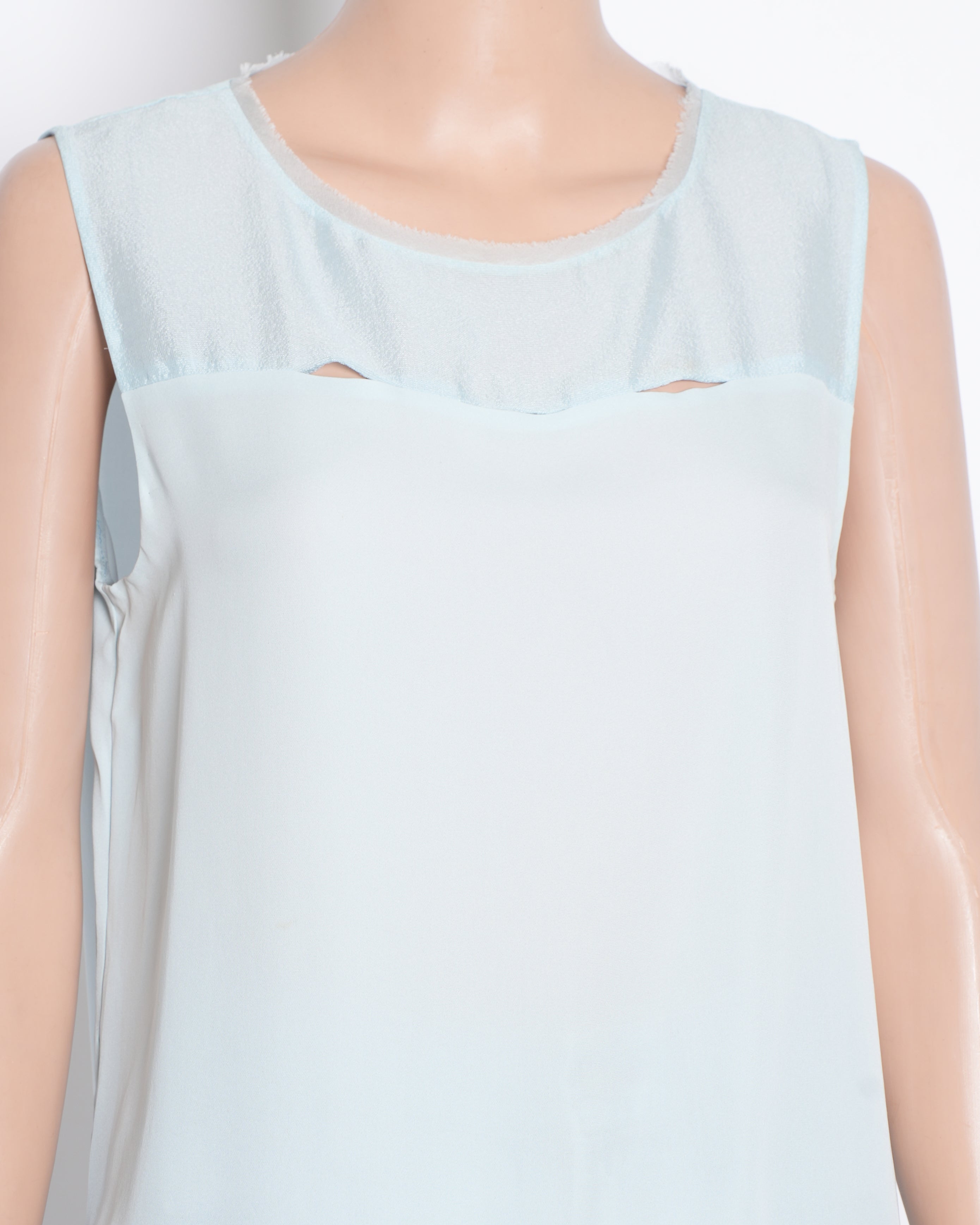Elie Tahari Blue Top