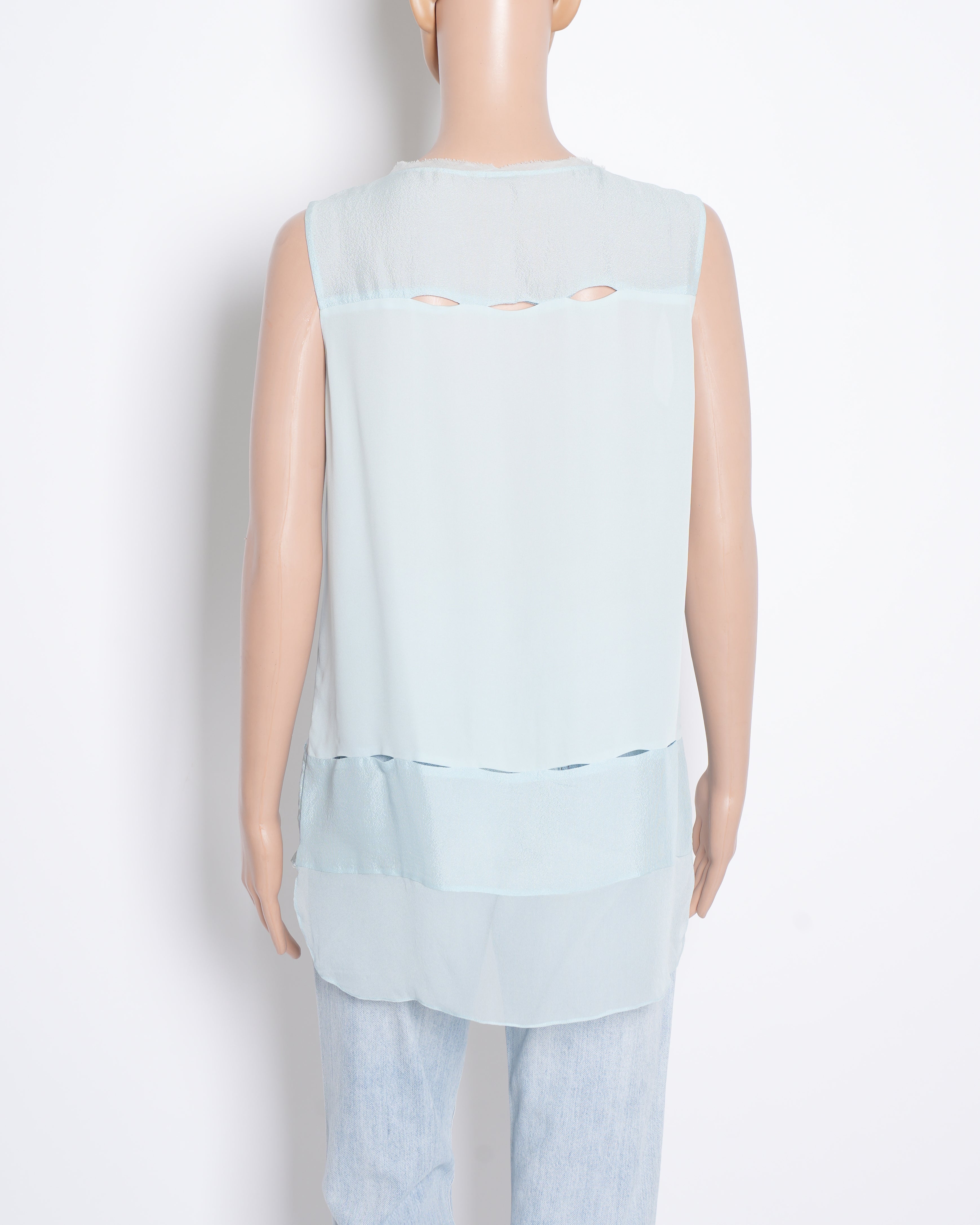 Elie Tahari Blue Top