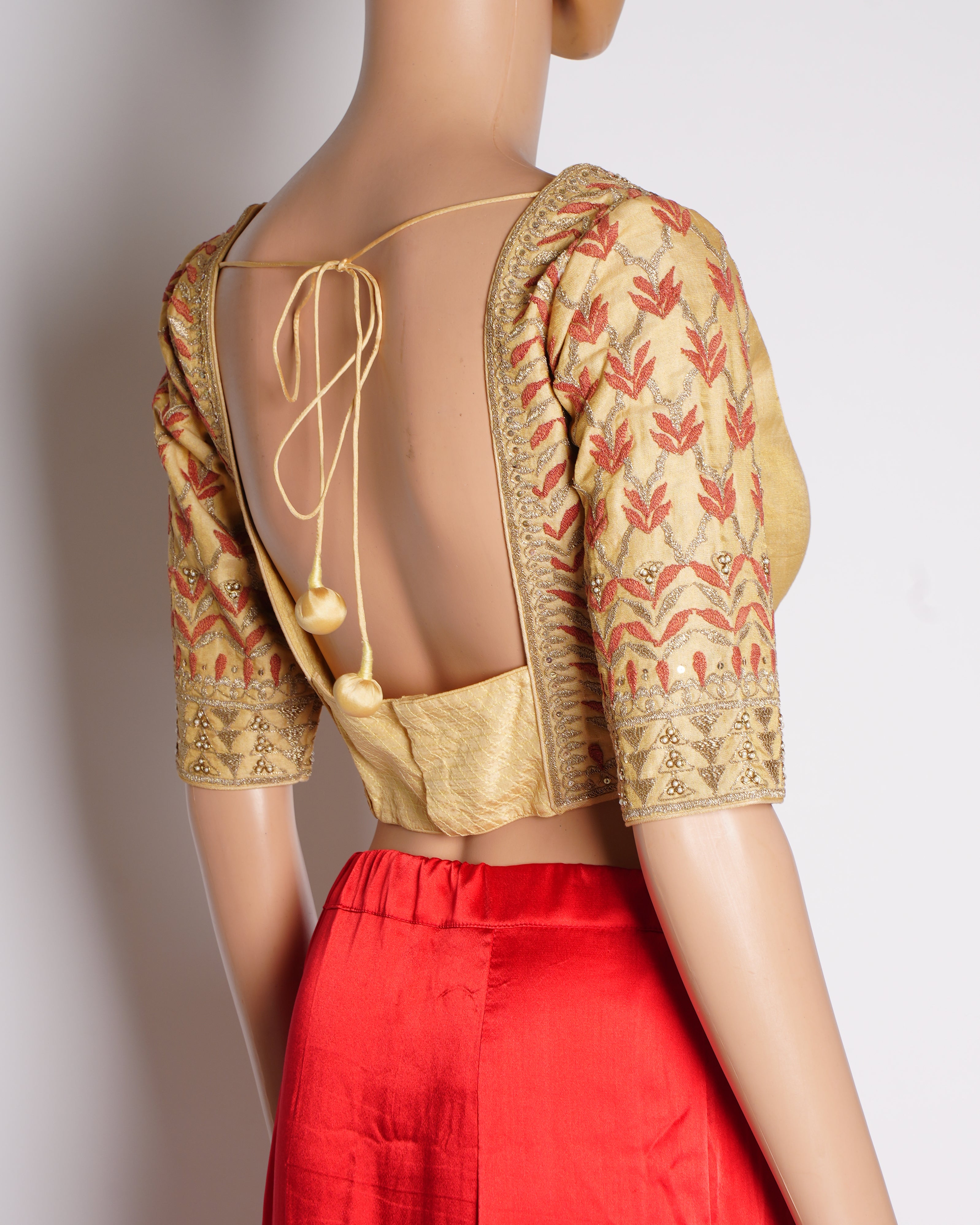 Anita Dongre Beige Blouse