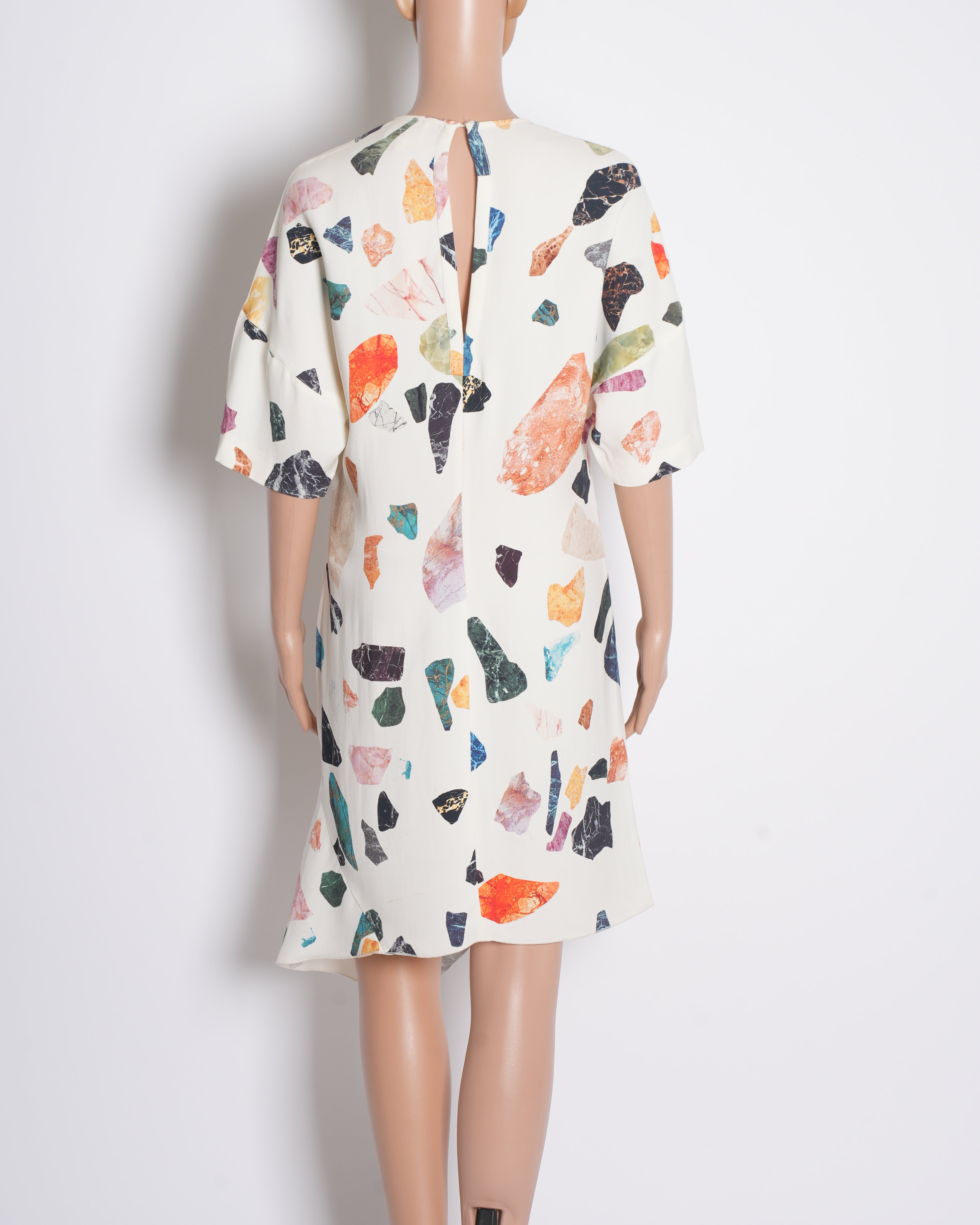 Bimba Y Lola Rock Print Dress in Multicolour
