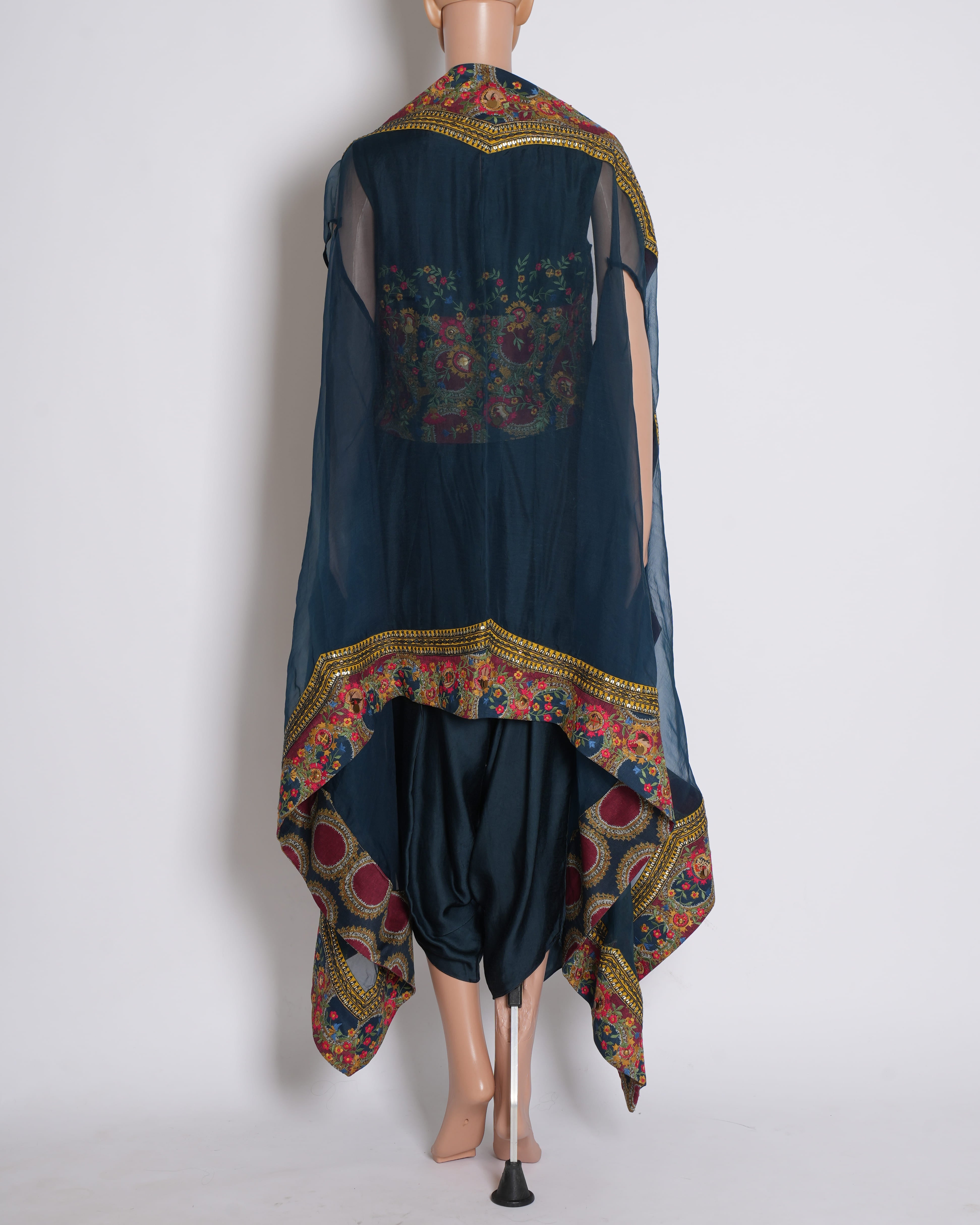 Debyani Set of 3 Kurta Sets with Fully Embroidered Floral Work