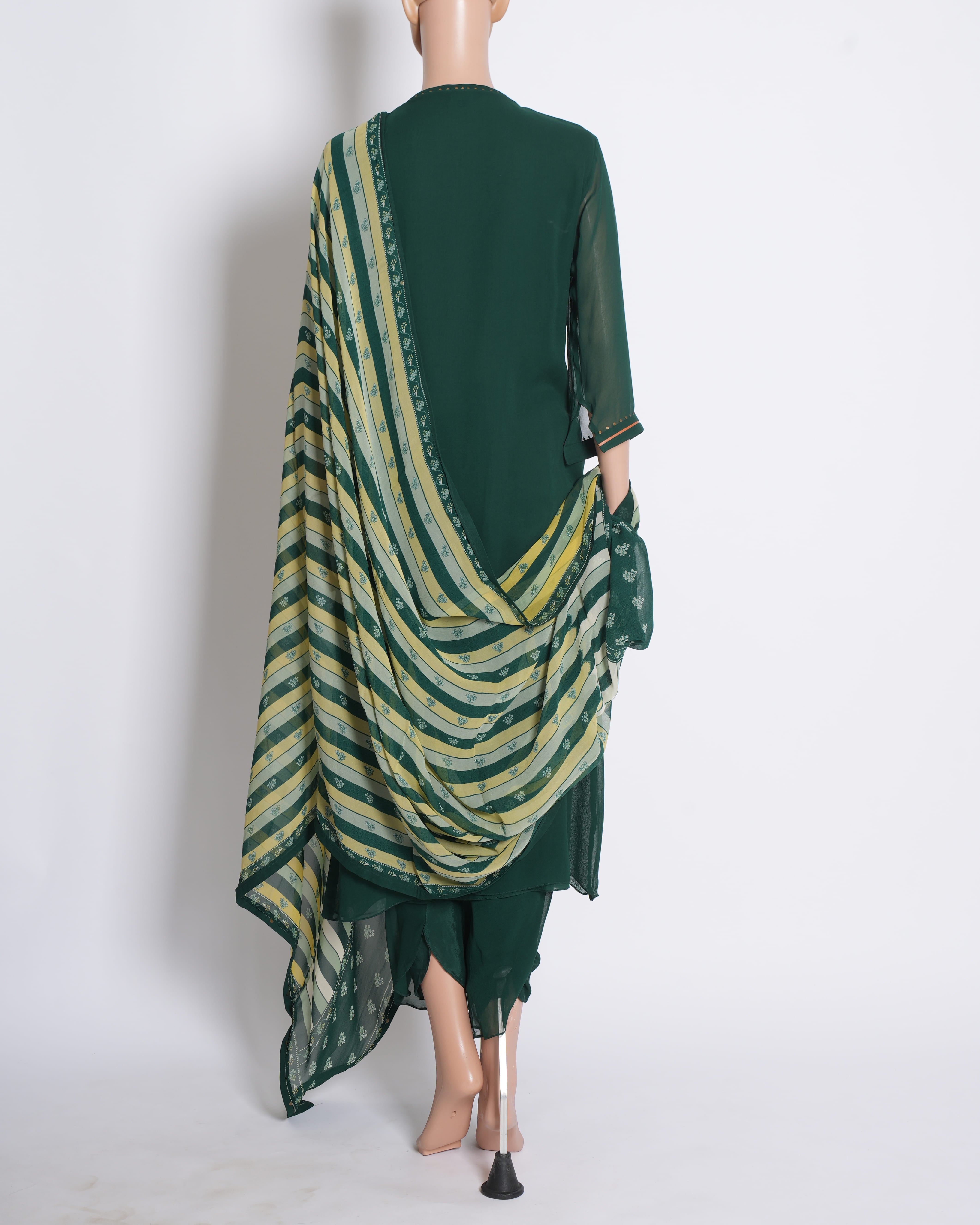 New AM PM Sea Green Kurta Set