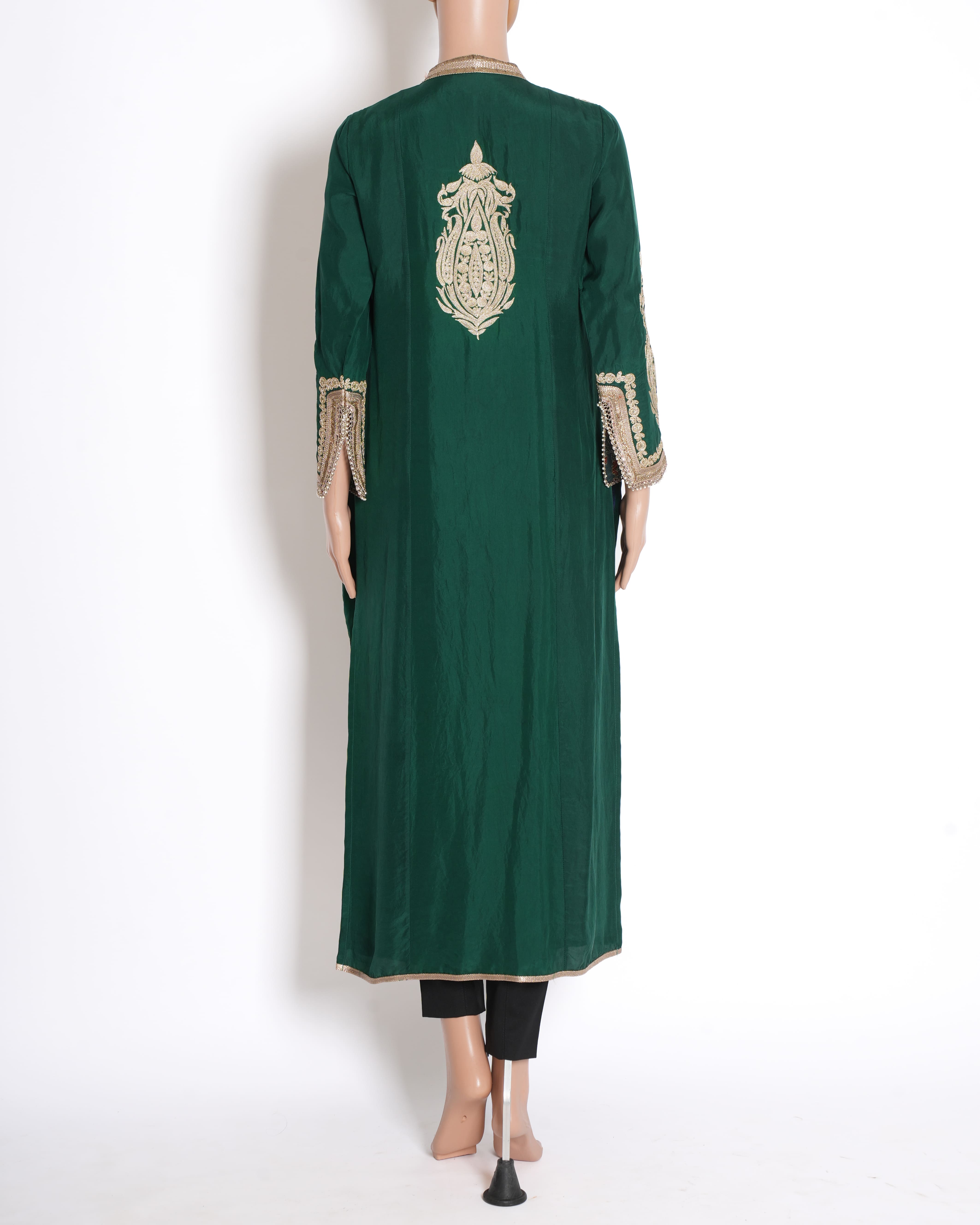 Aditi Beriwala Jacket in green