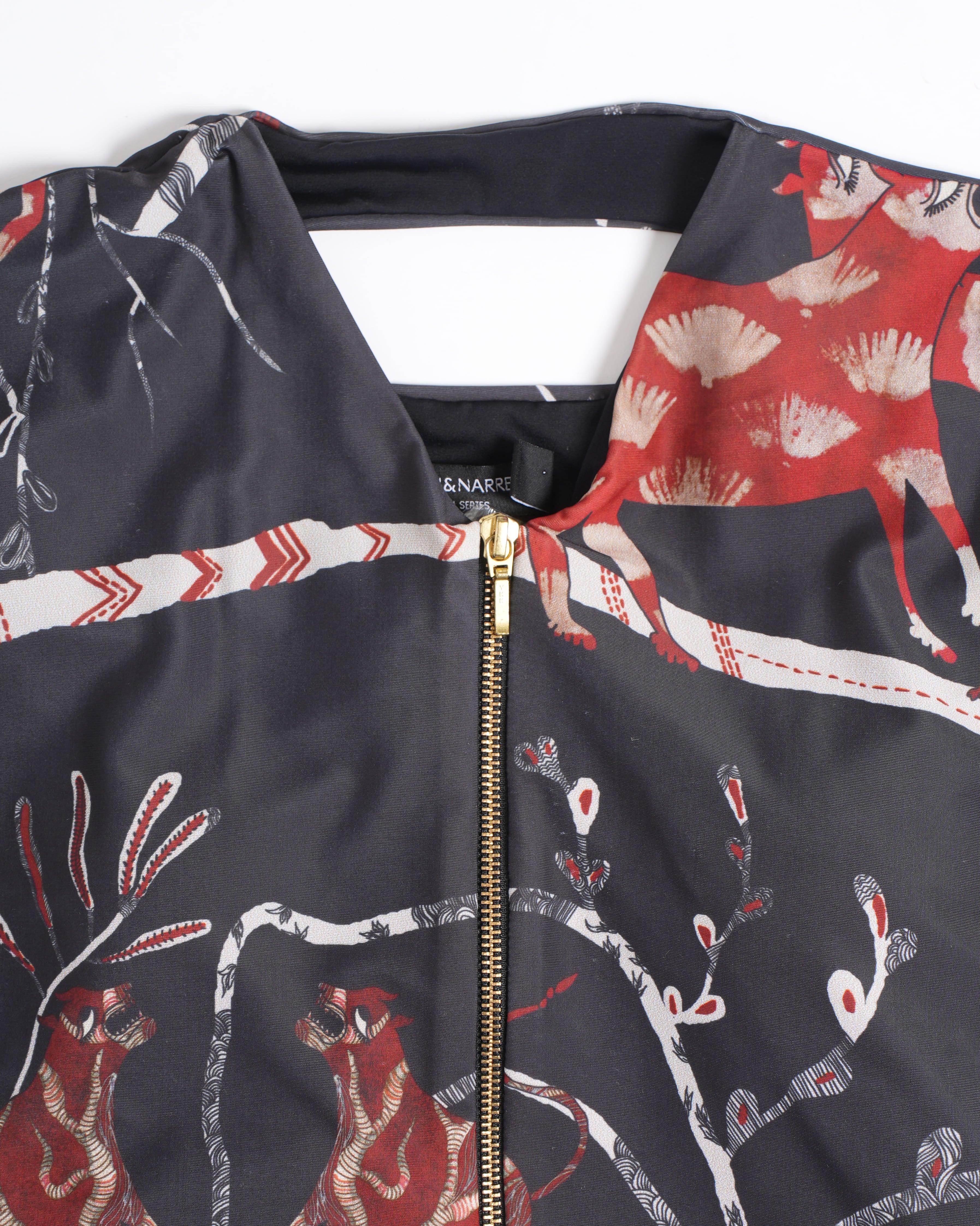 Shivan & Narresh Zip-Up Bodysuit
