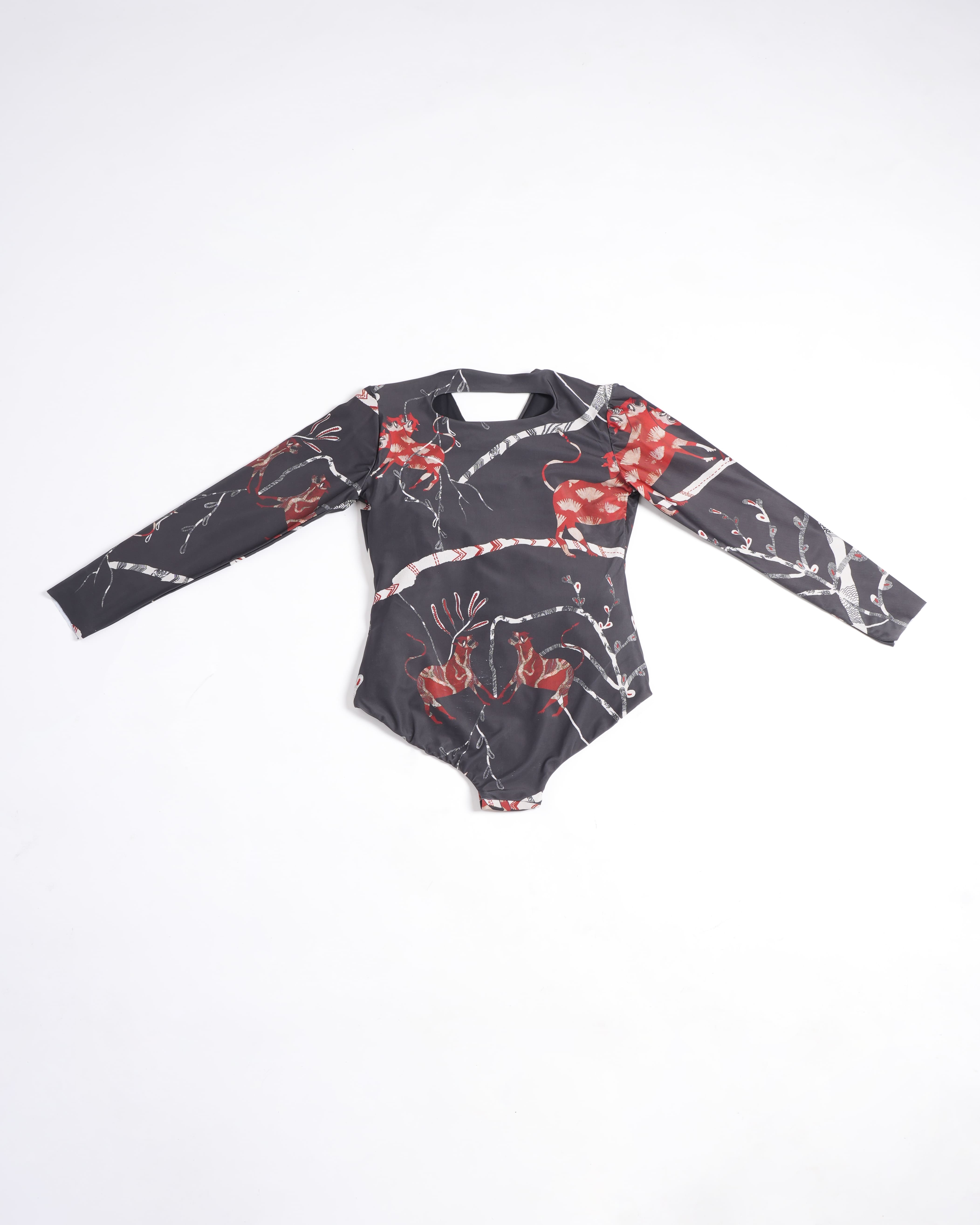 Shivan & Narresh Zip-Up Bodysuit