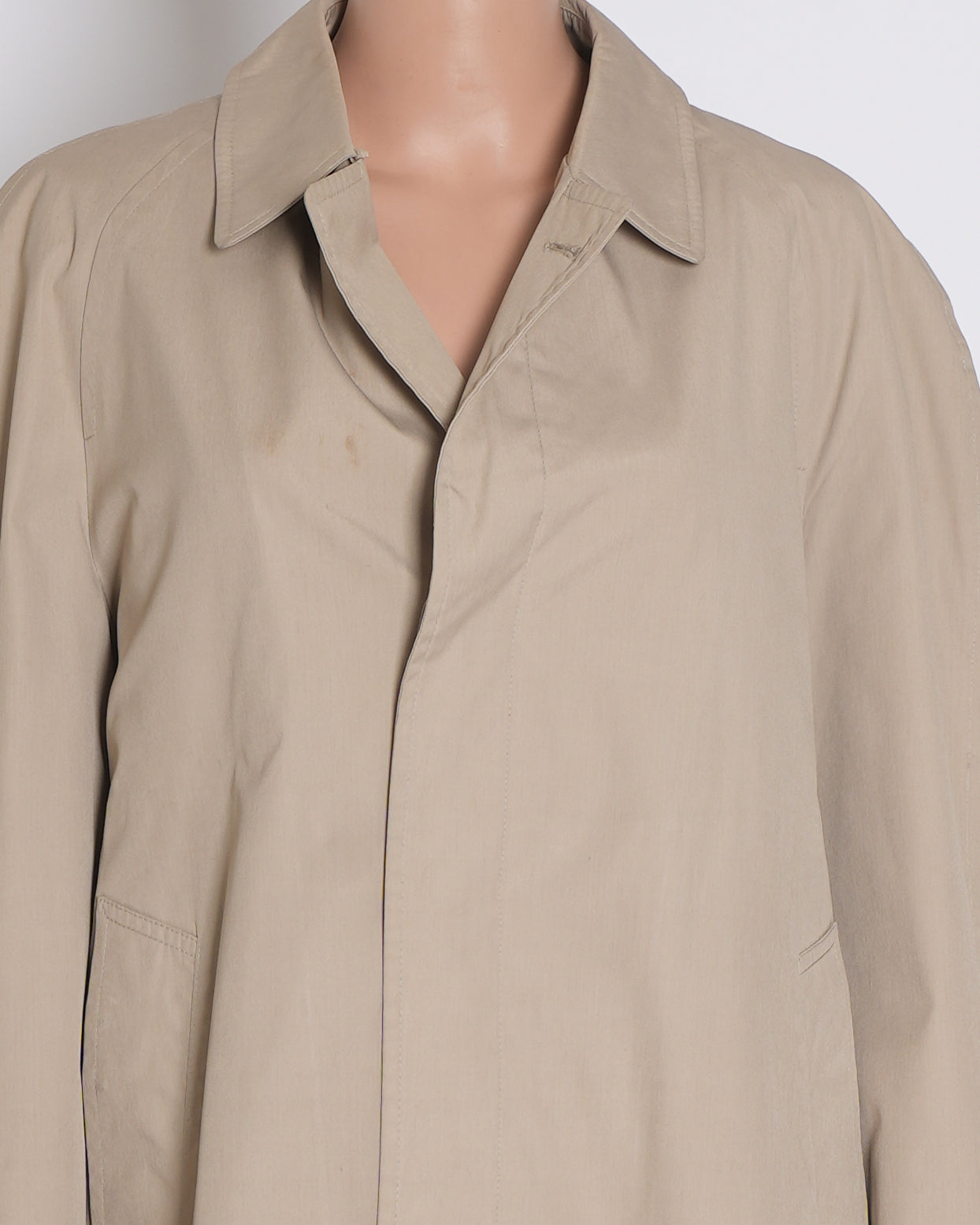 Brooks Brothers Beige Overcoat