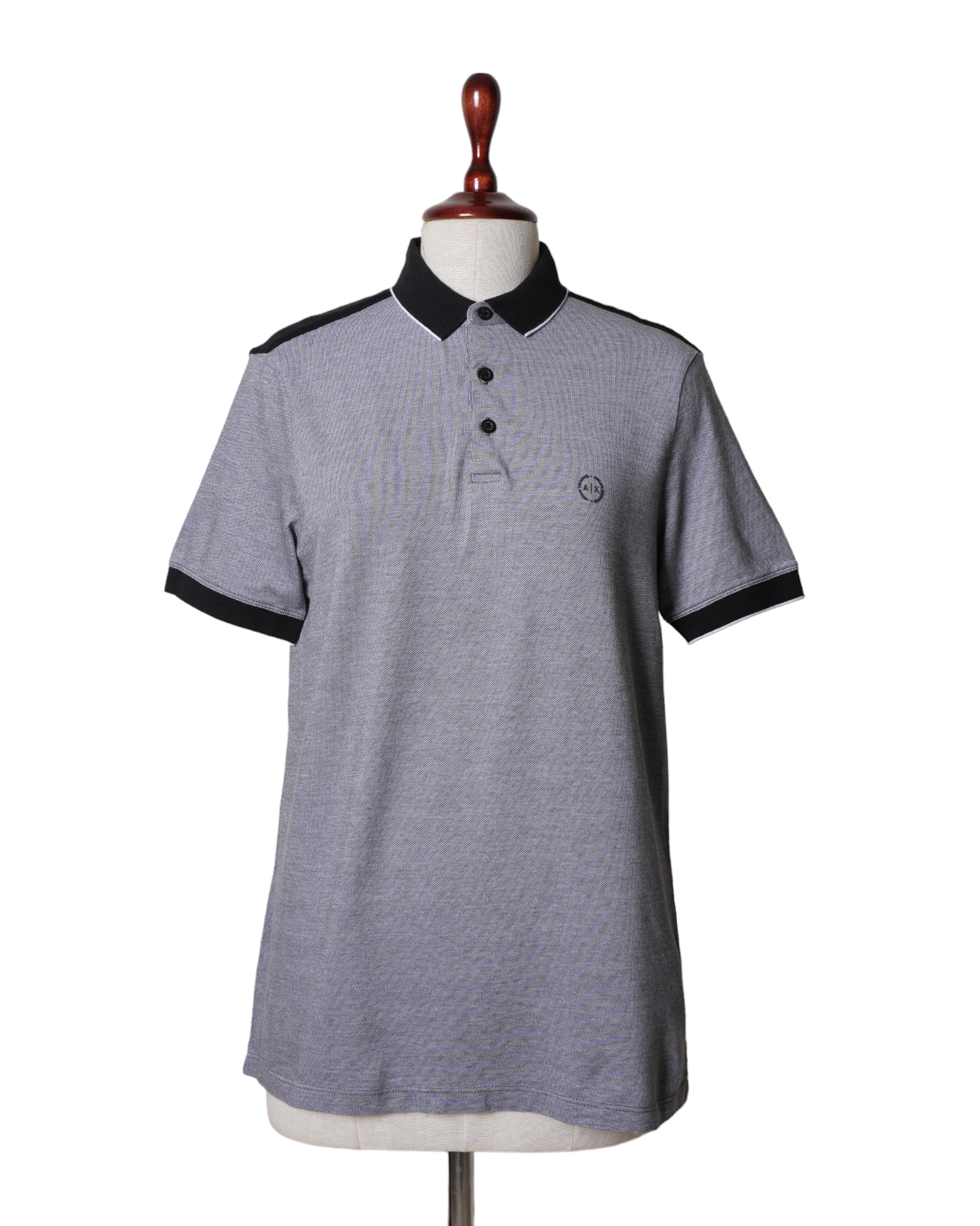 Armani Exchange Grey & Black T-shirt