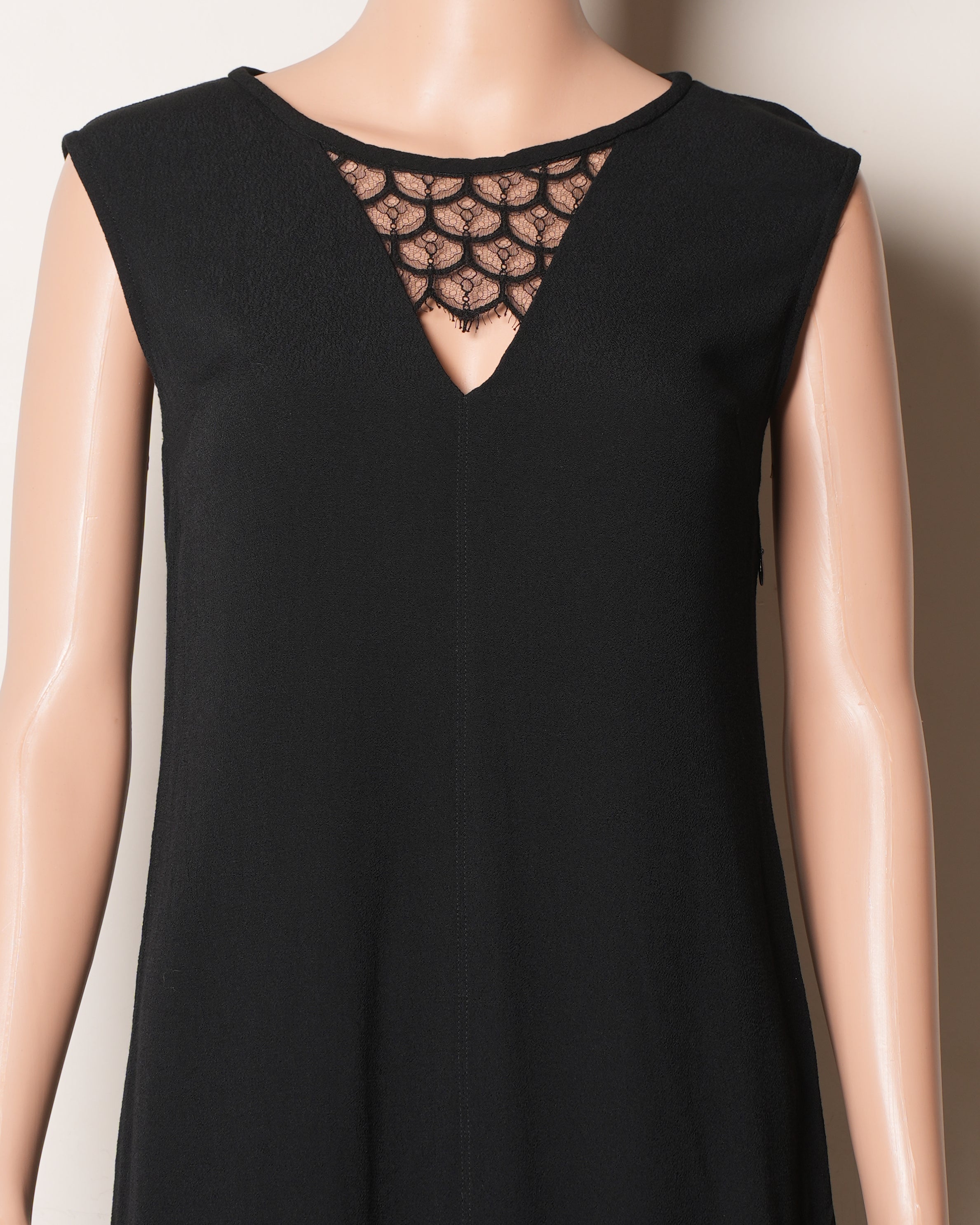 Sandro Dress Black Lace