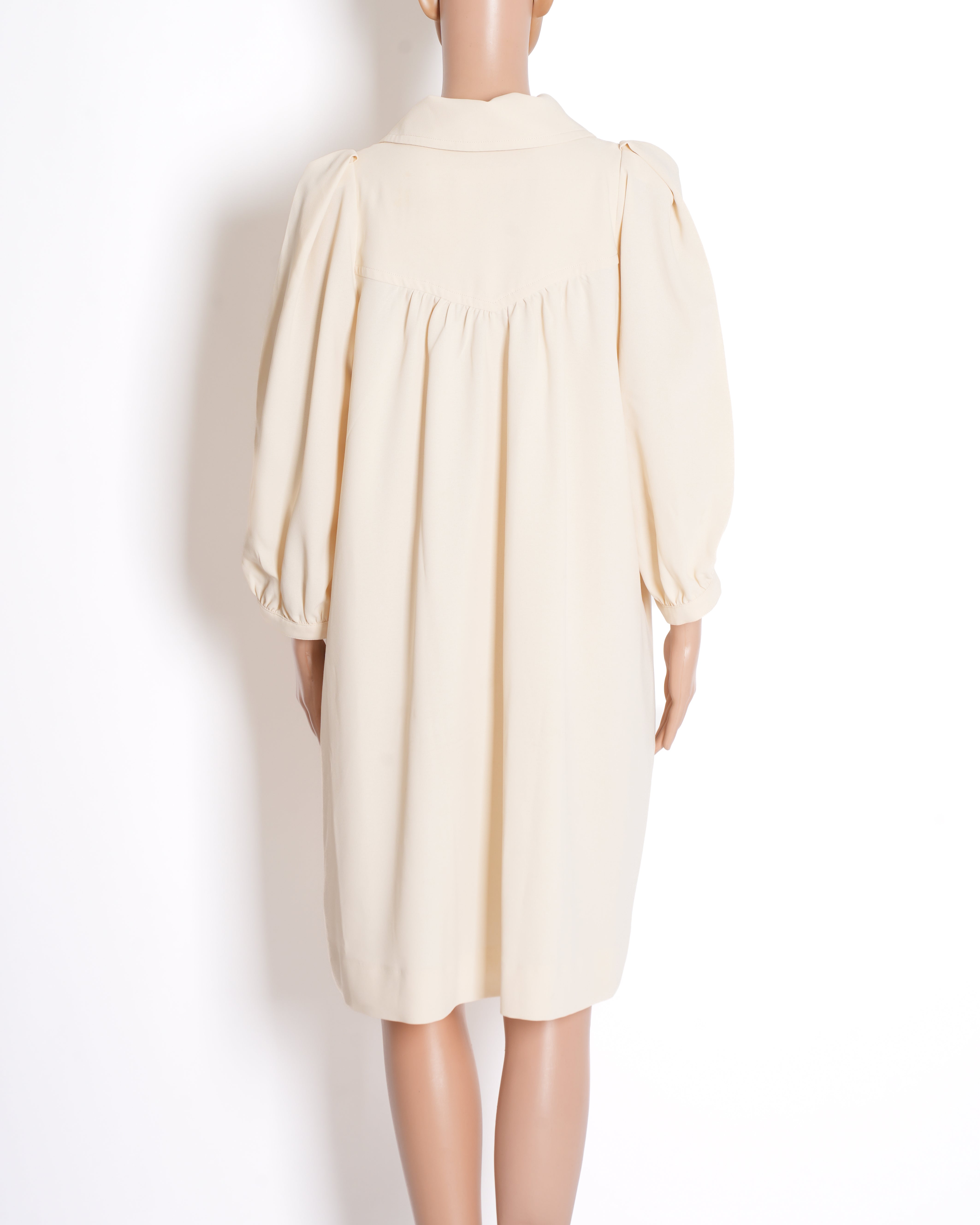 See by Chloé Lace-Up Crêpe Dress