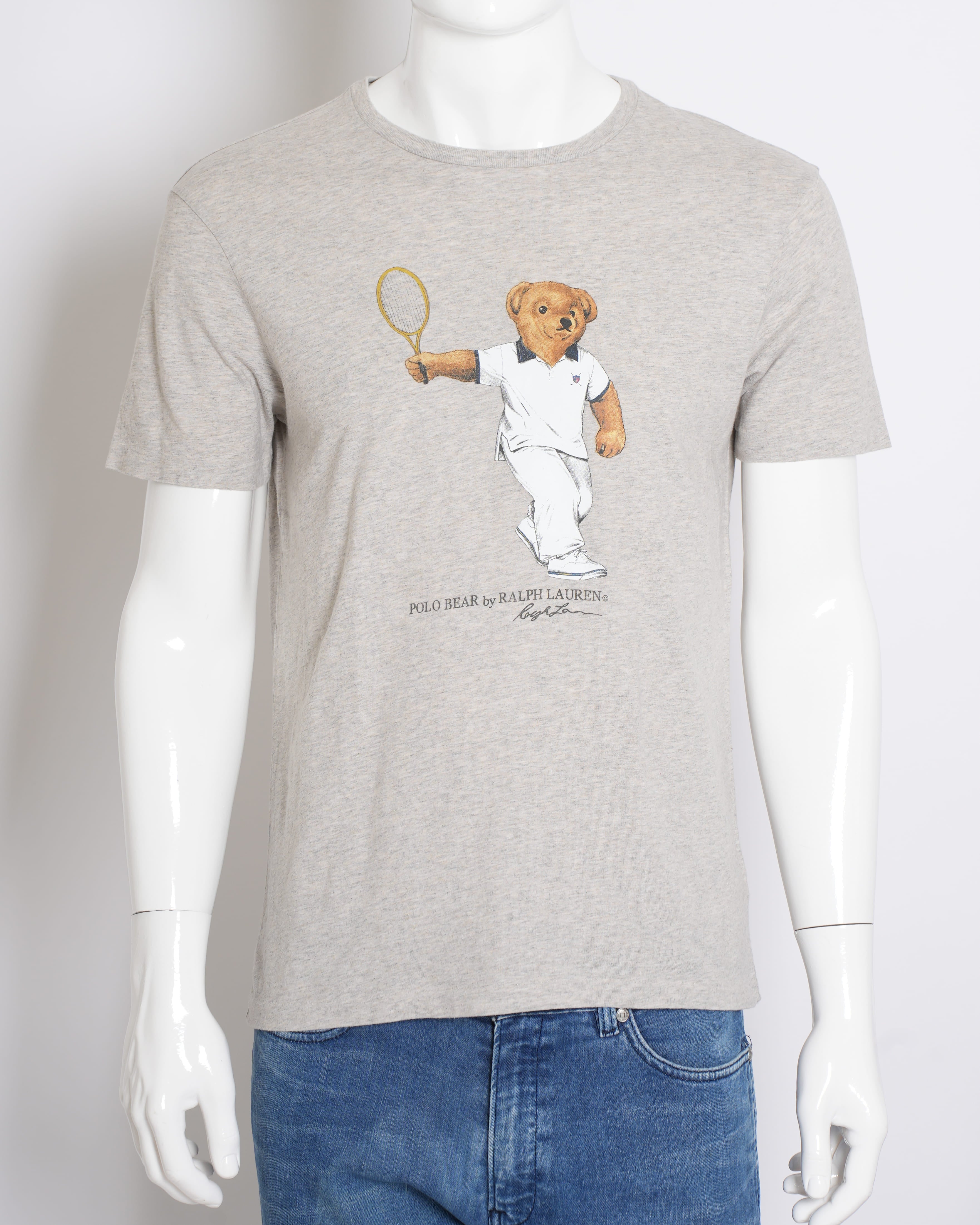 Polo by ralph lauren bear tennis tshirt