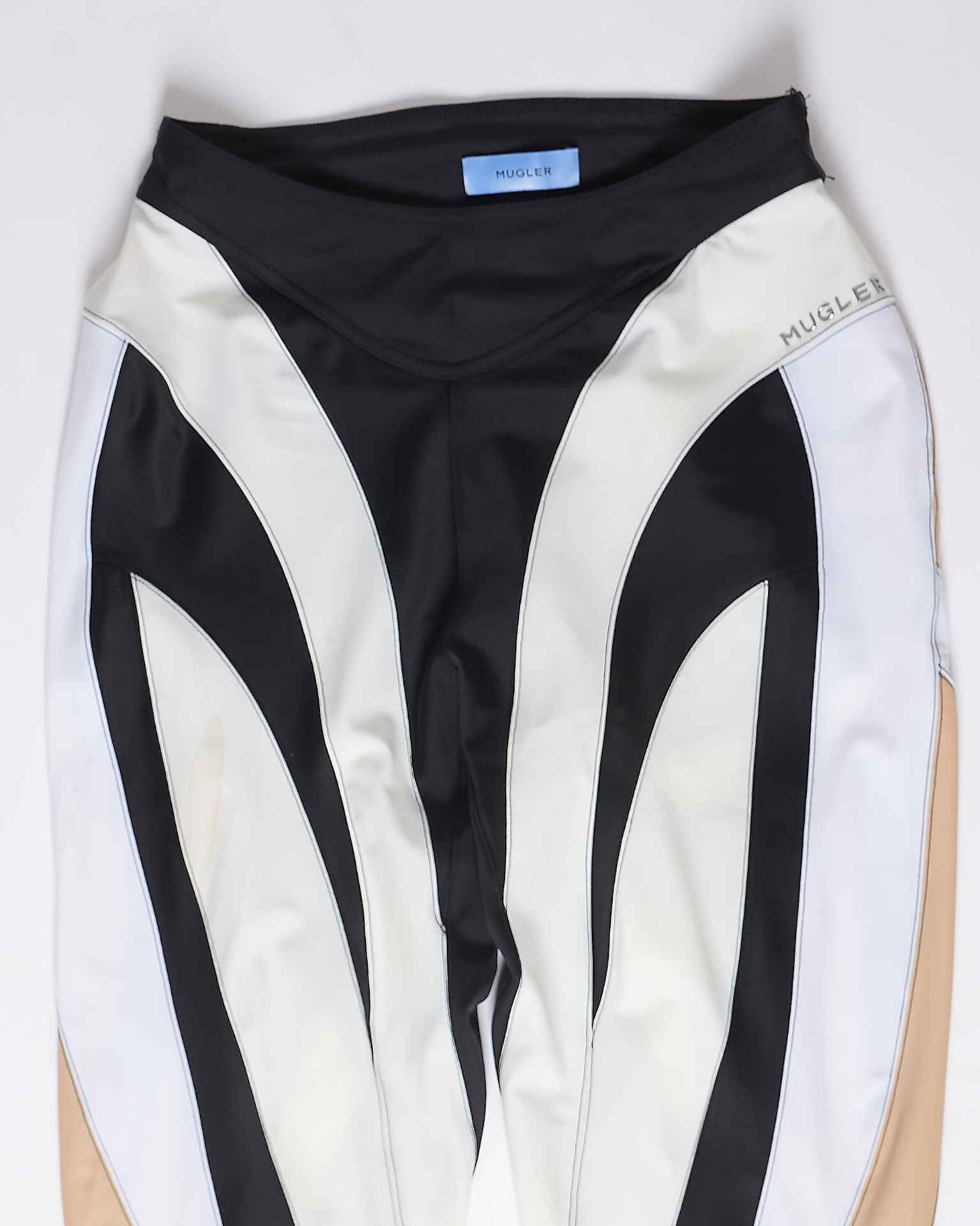 Mugler Paneled Leggings