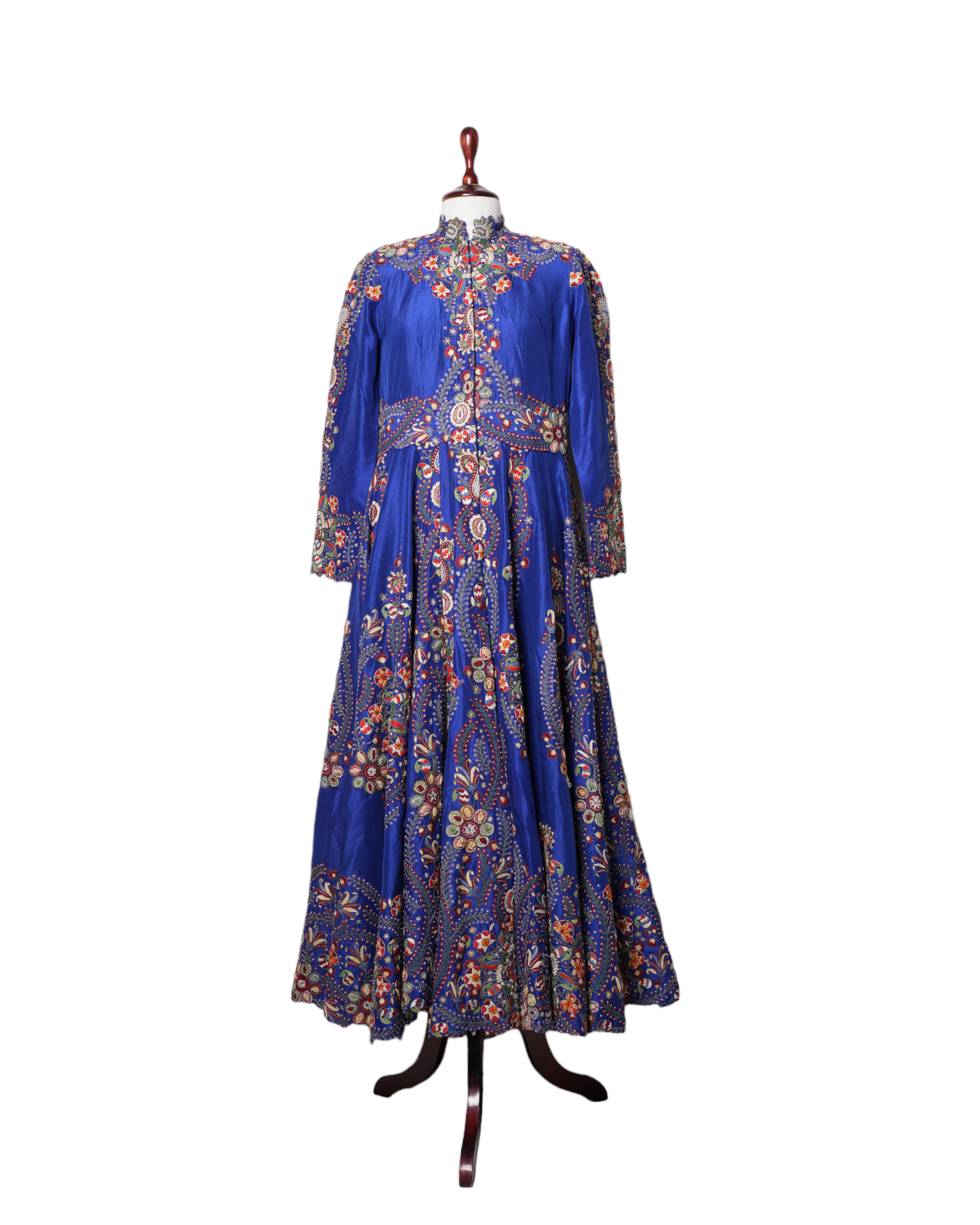 Anamika Khanna Blue Churidar Set