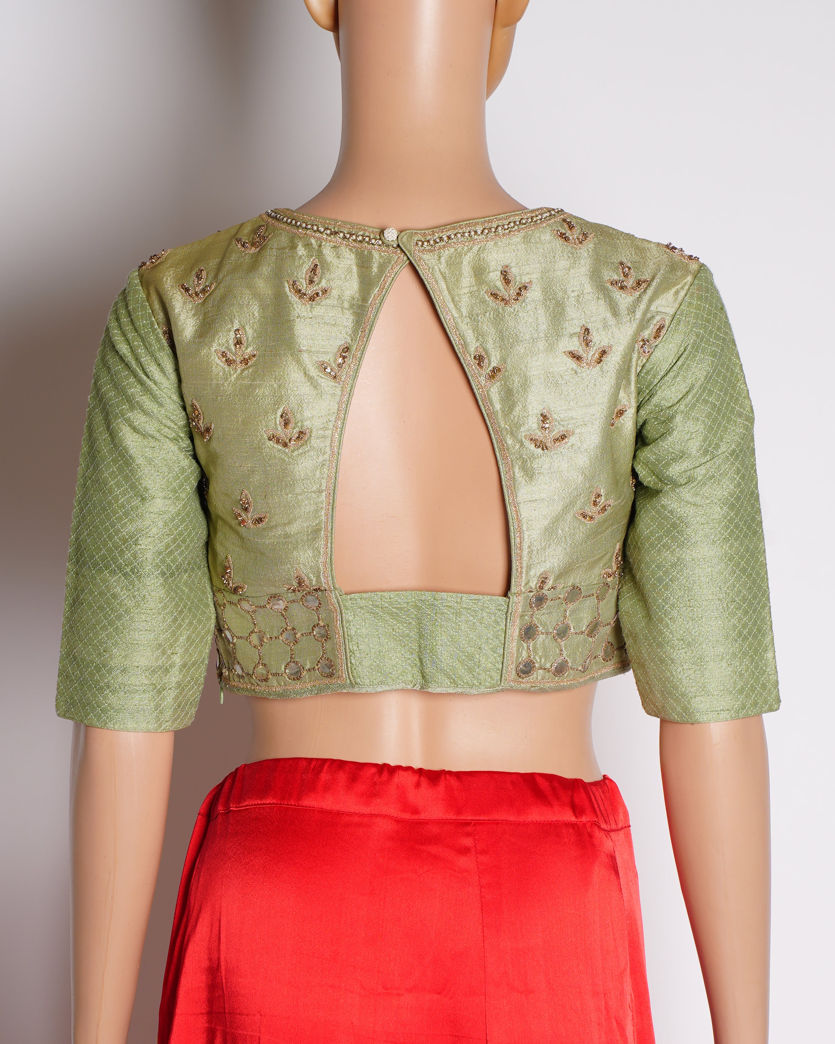 Anita Dongre Mint green blouse