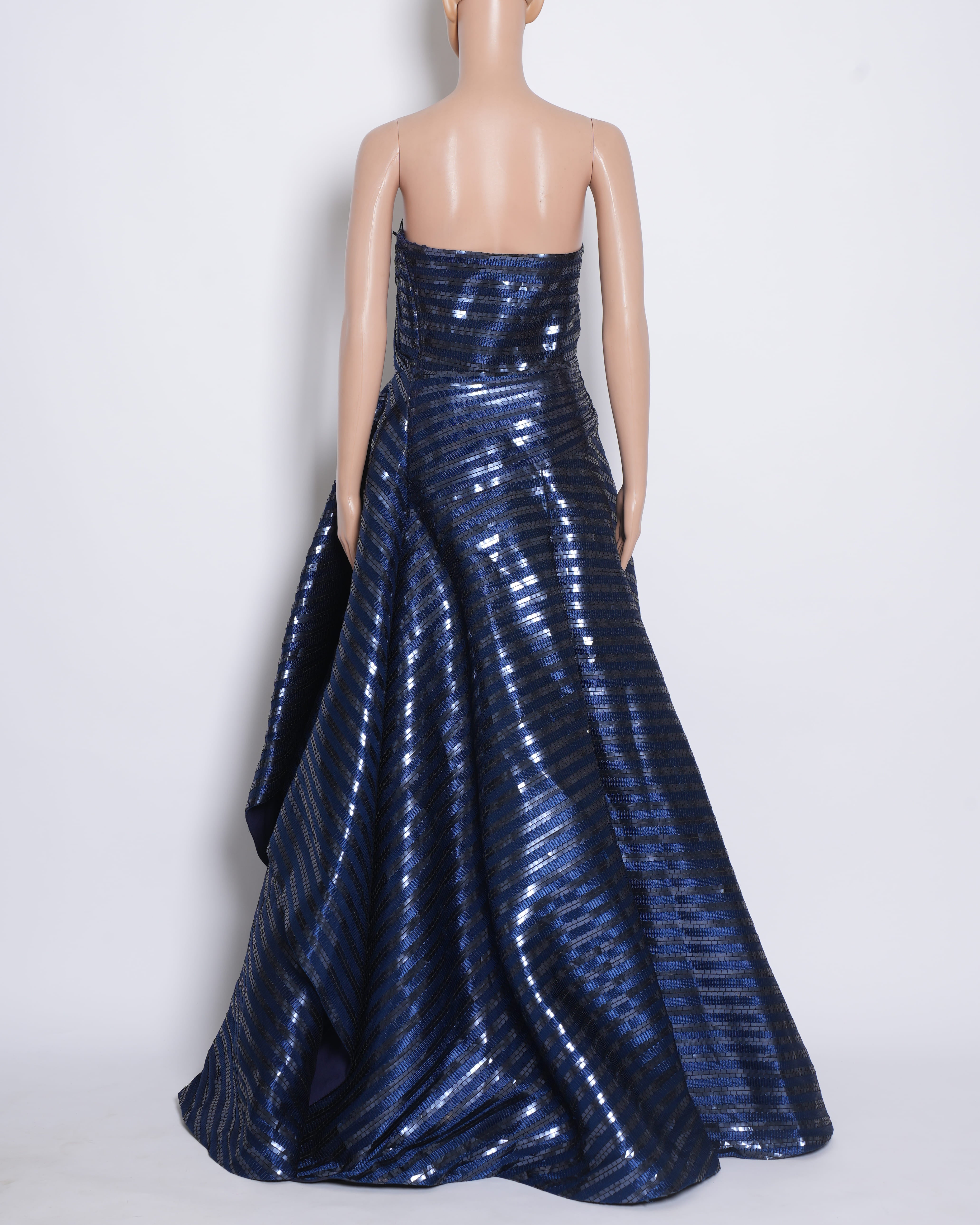 Amit Aggarwal Blue gown