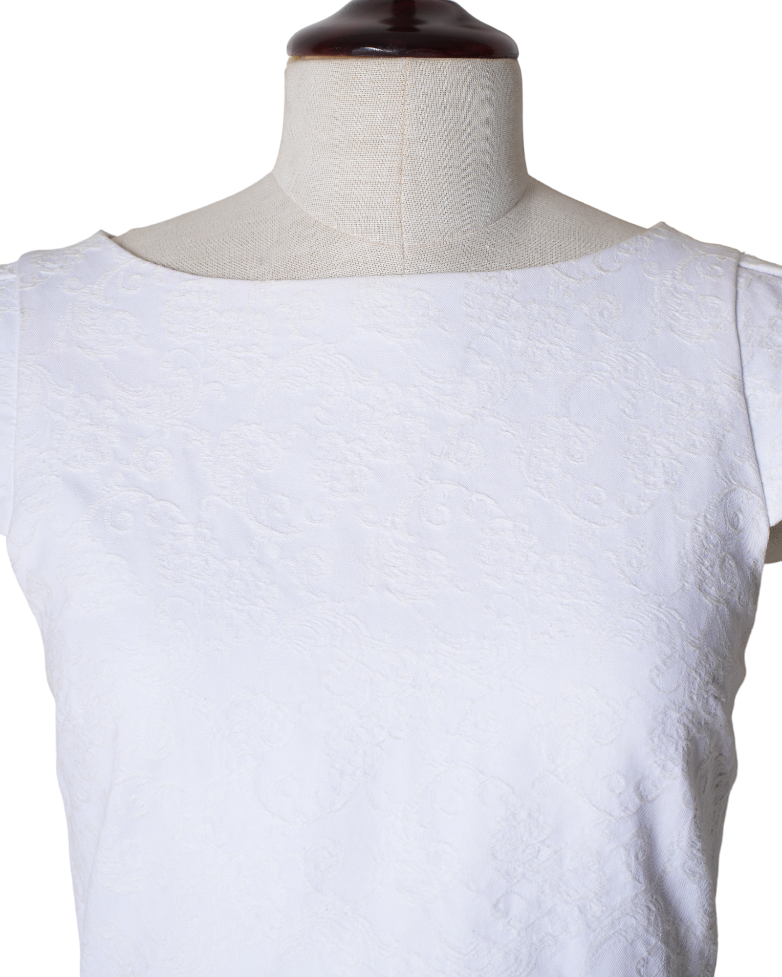Alice + Olivia Sleeveless Ponte Peplum Top