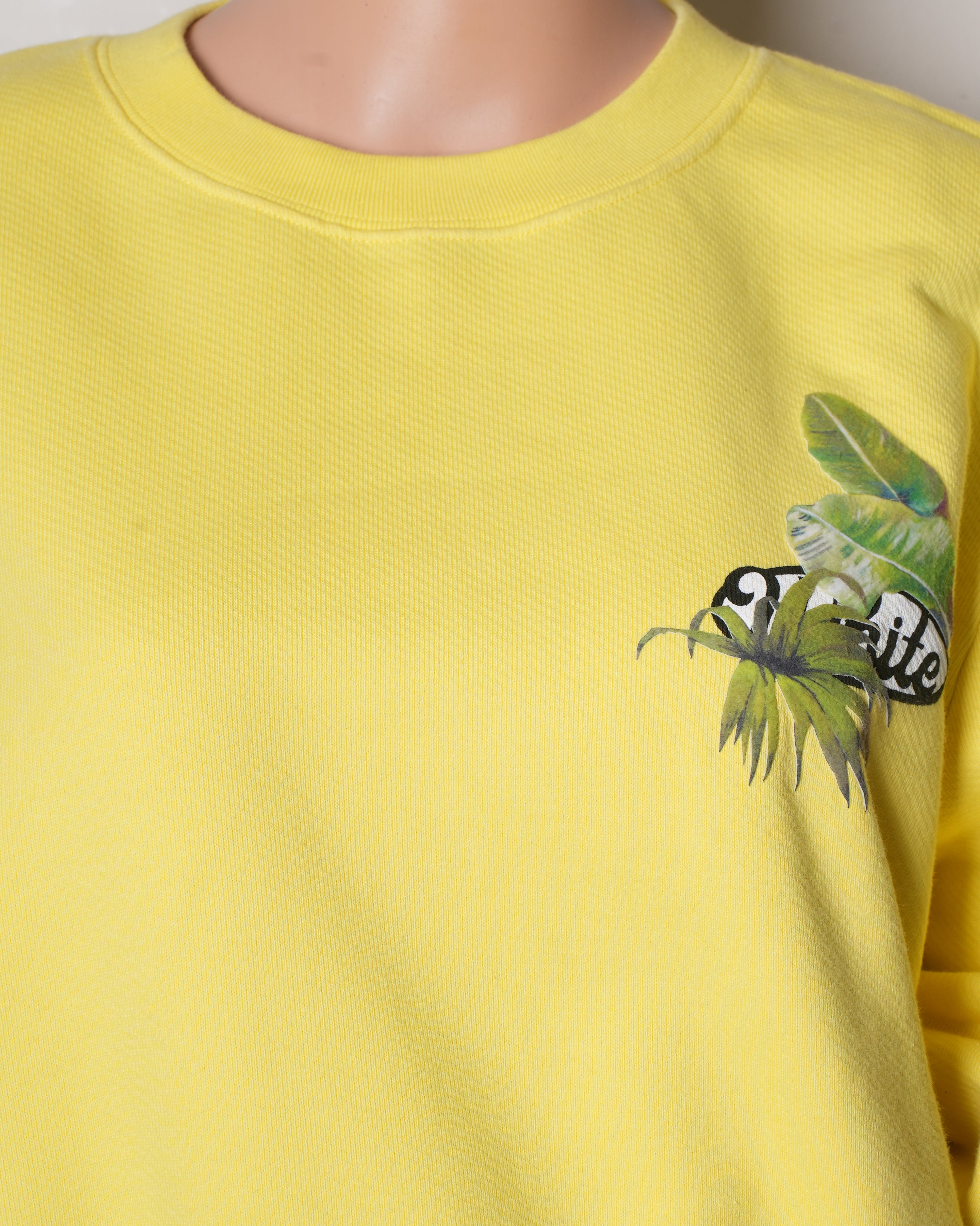 Off White Yellow Sweatshirt