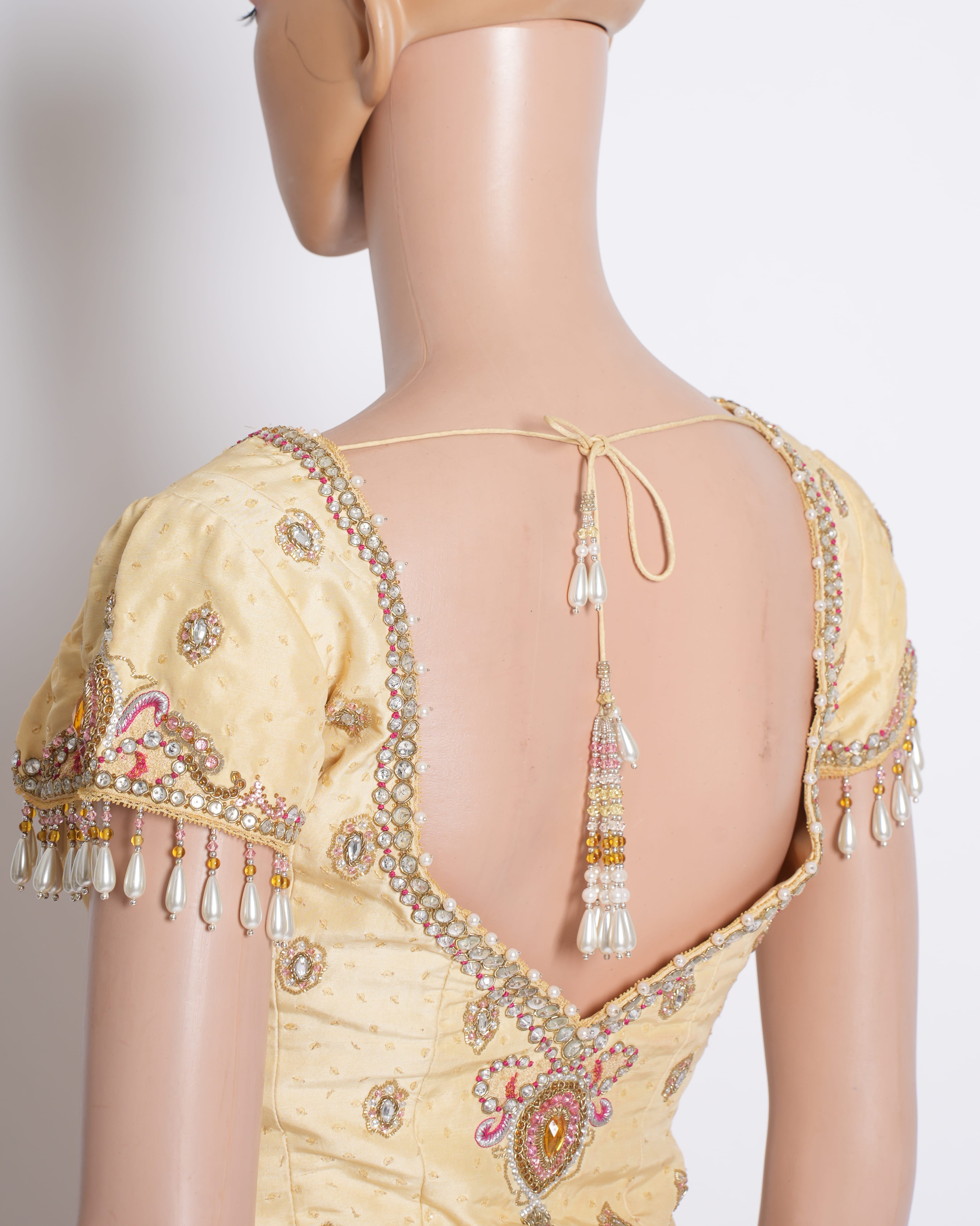 Tarun Tahiliani Sunset Ombre Embroidered Lehenga