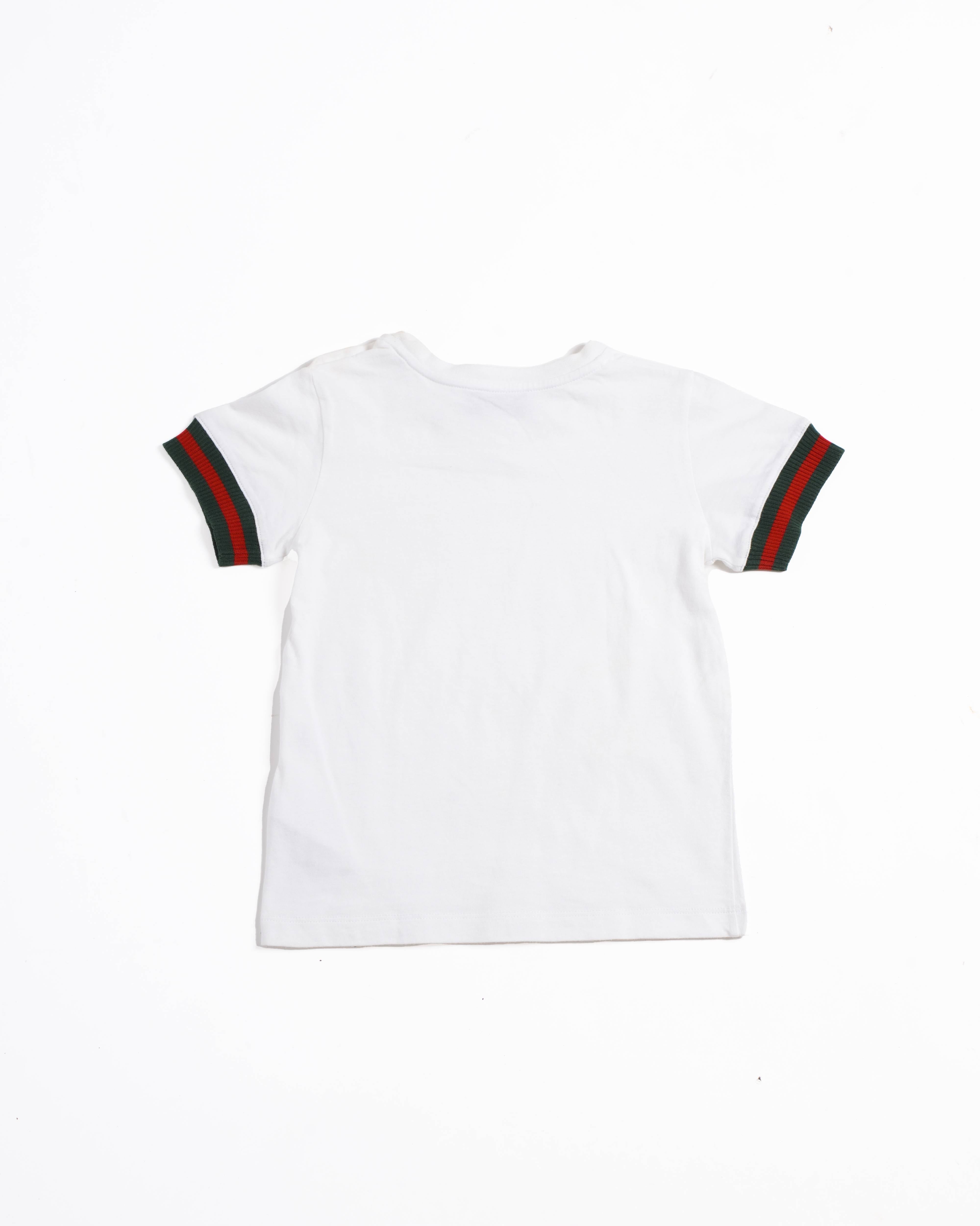 Gucci kids white t-shirt