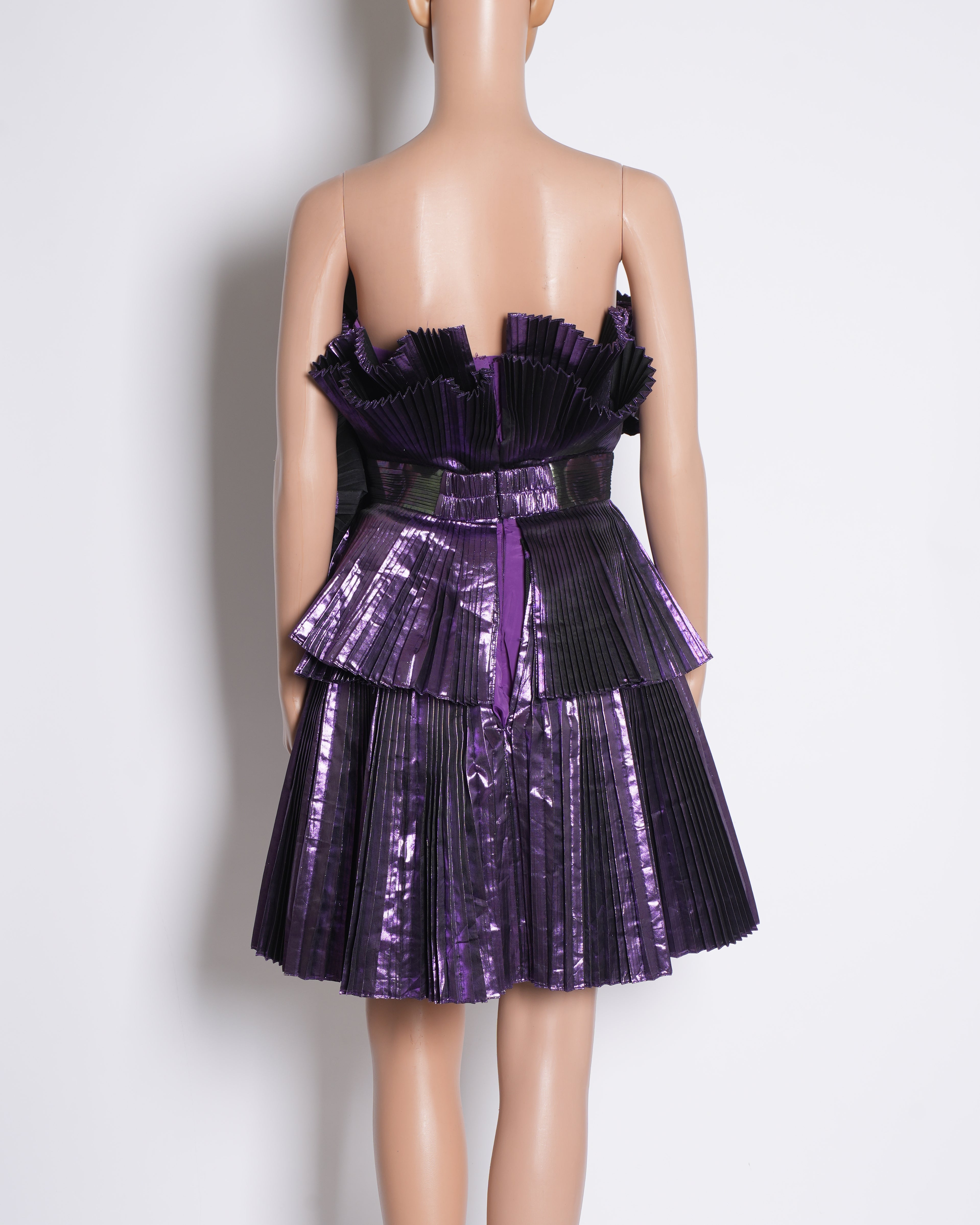 Amit Aggarwal Purple Dress