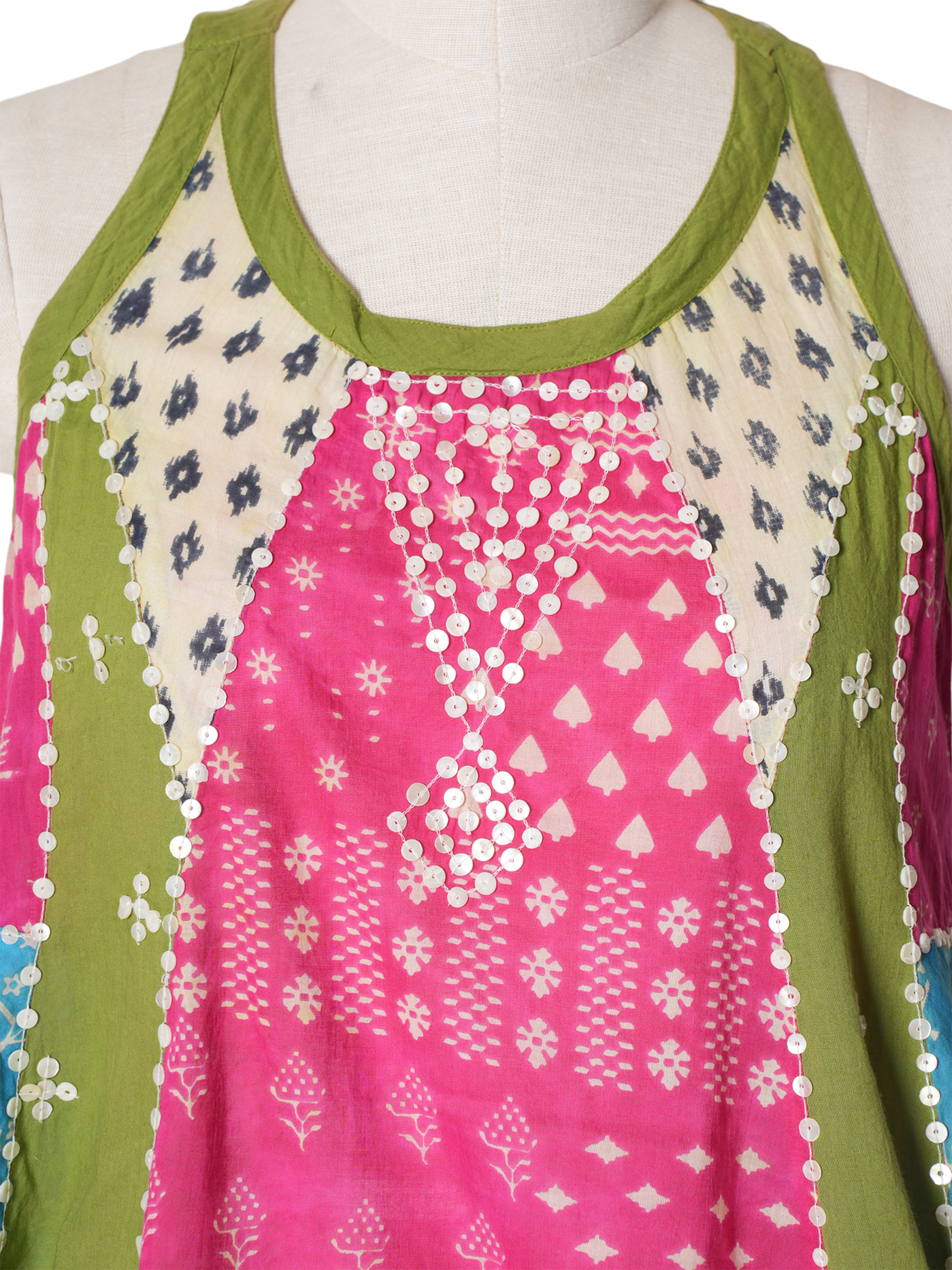 Ritu Kumar Colour Block Dress