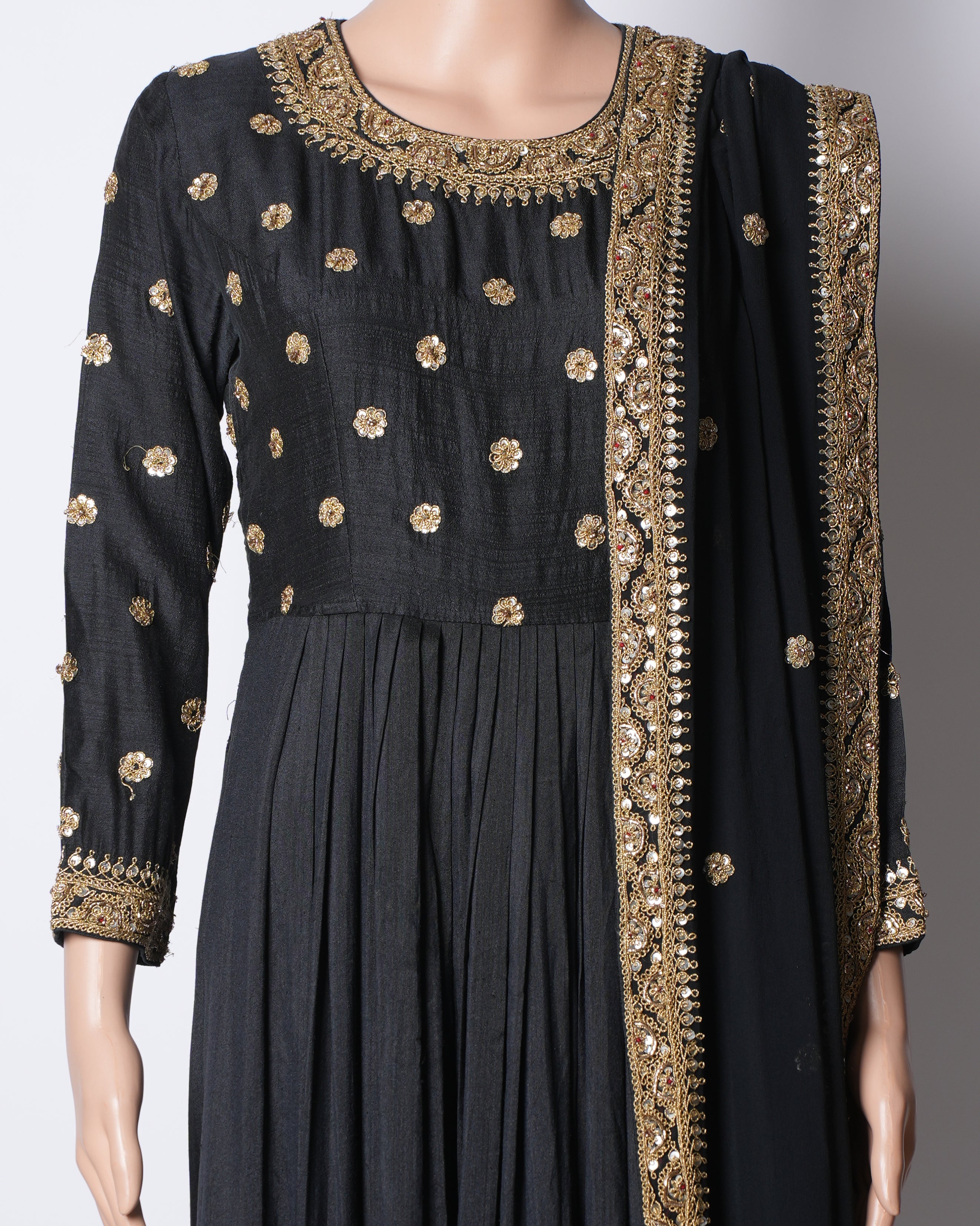 Saffron By Nidhi Tholia Embroidered Anarkali Set