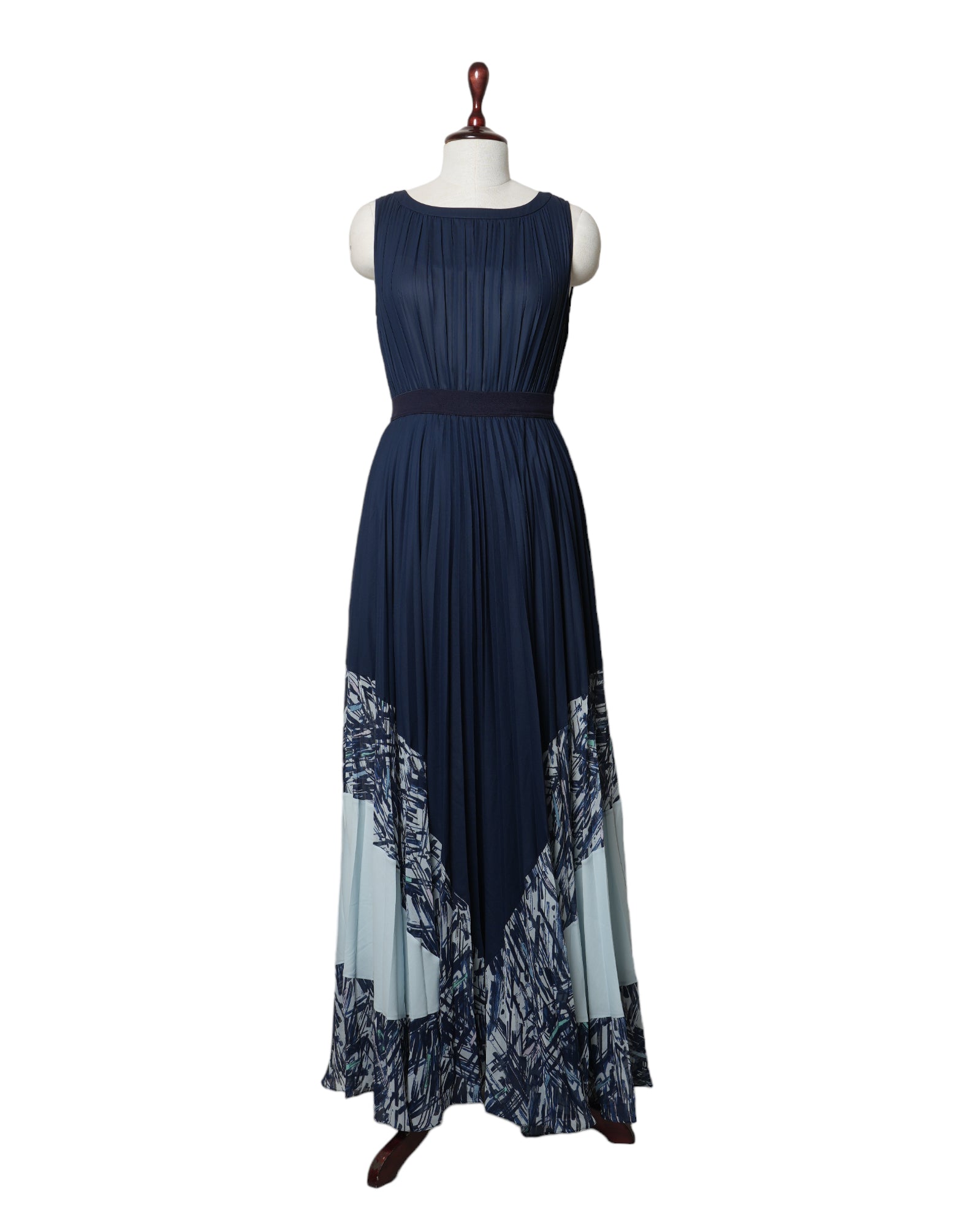 Bcbgmaxazria Blue Maxi Dress