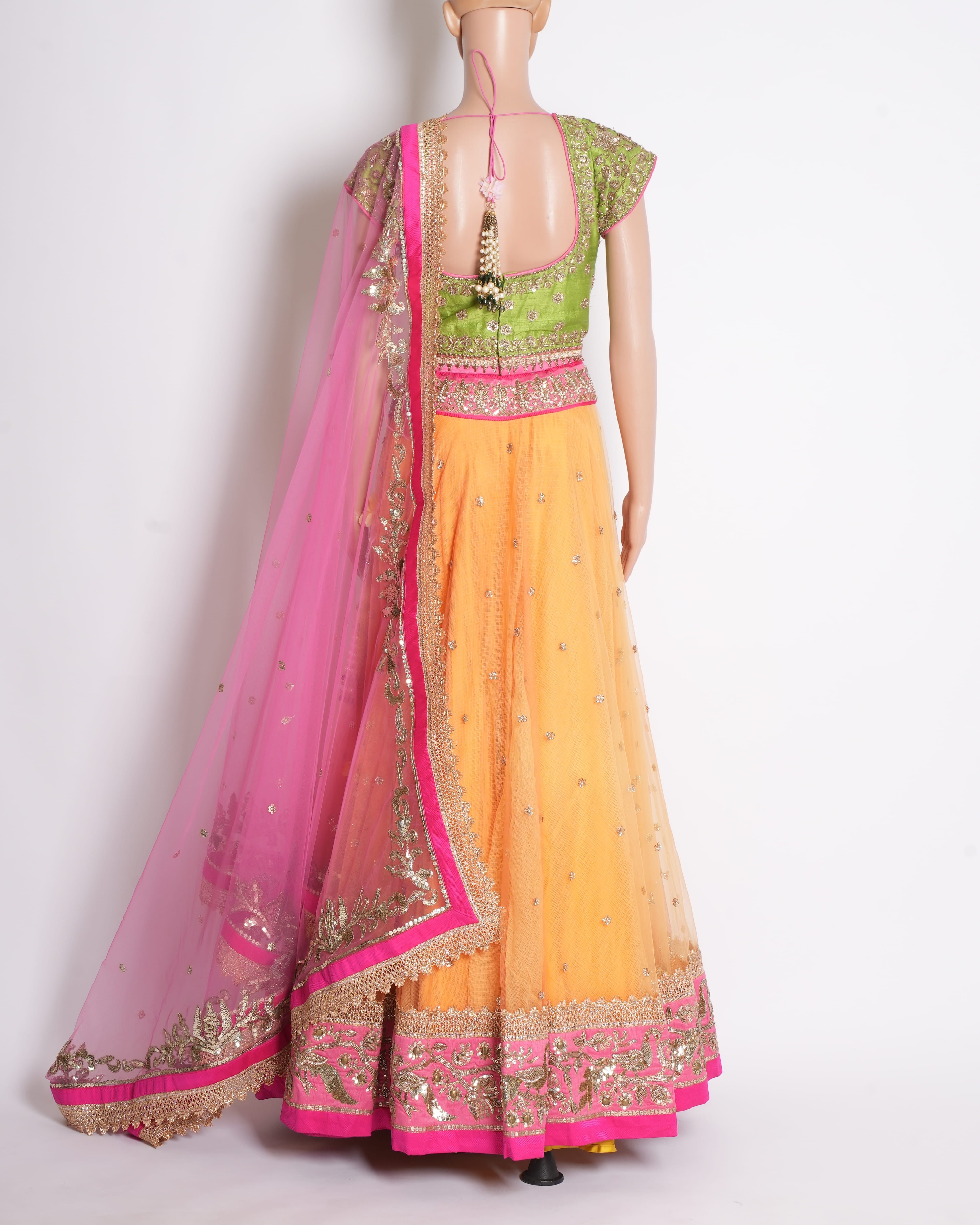 Anushree Reddy Embroidered Lehenga Set
