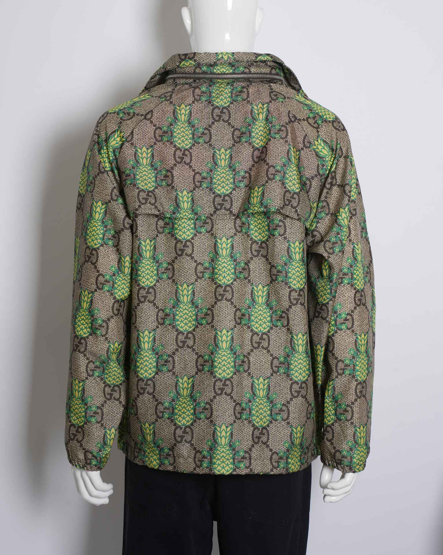 New Gucci GG Pineapple Print Jacket