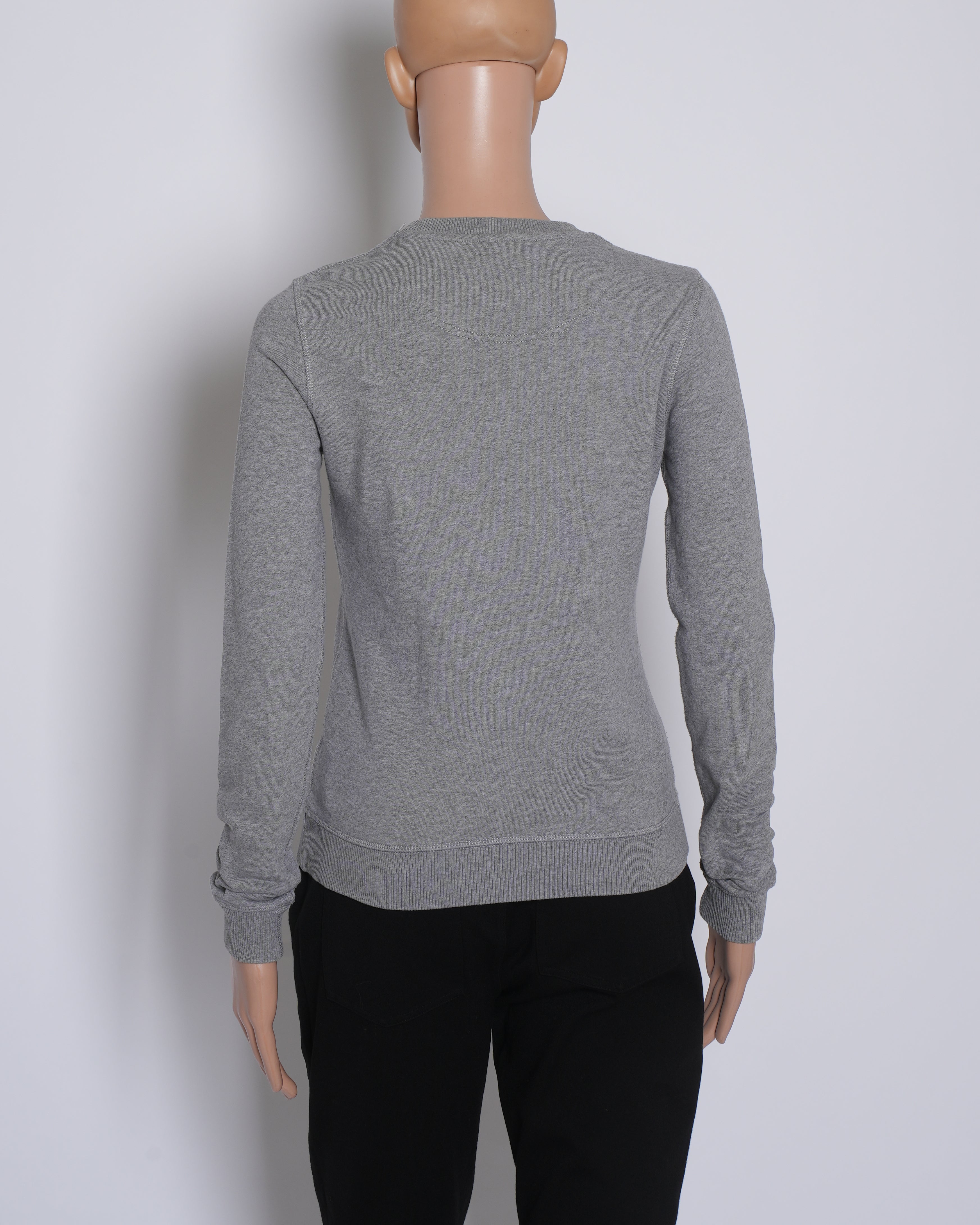 Kenzo Grey Eye Embroidered Crewneck T-Shirt