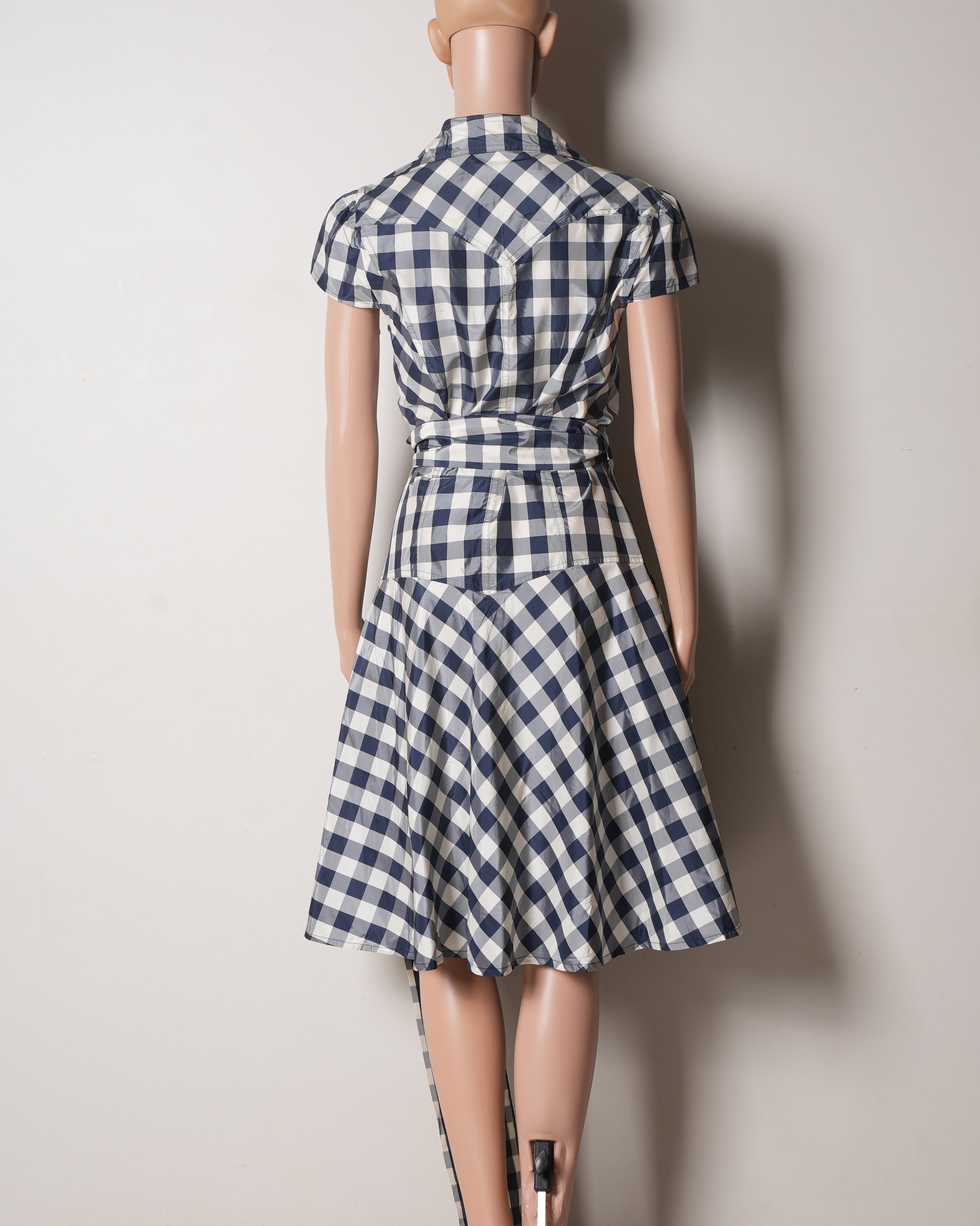 DVF Dress Plaid