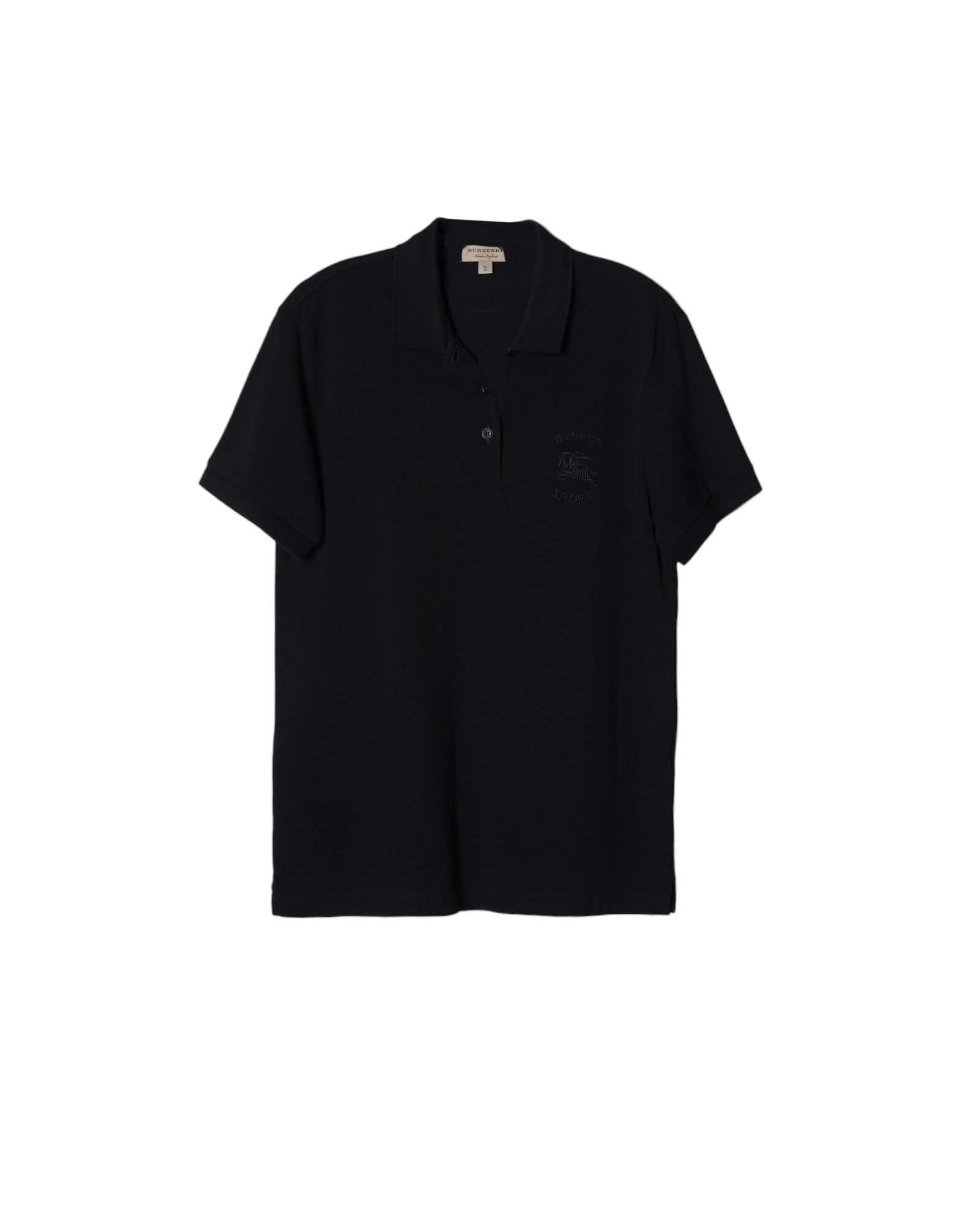 Burberry fashion polo mens black