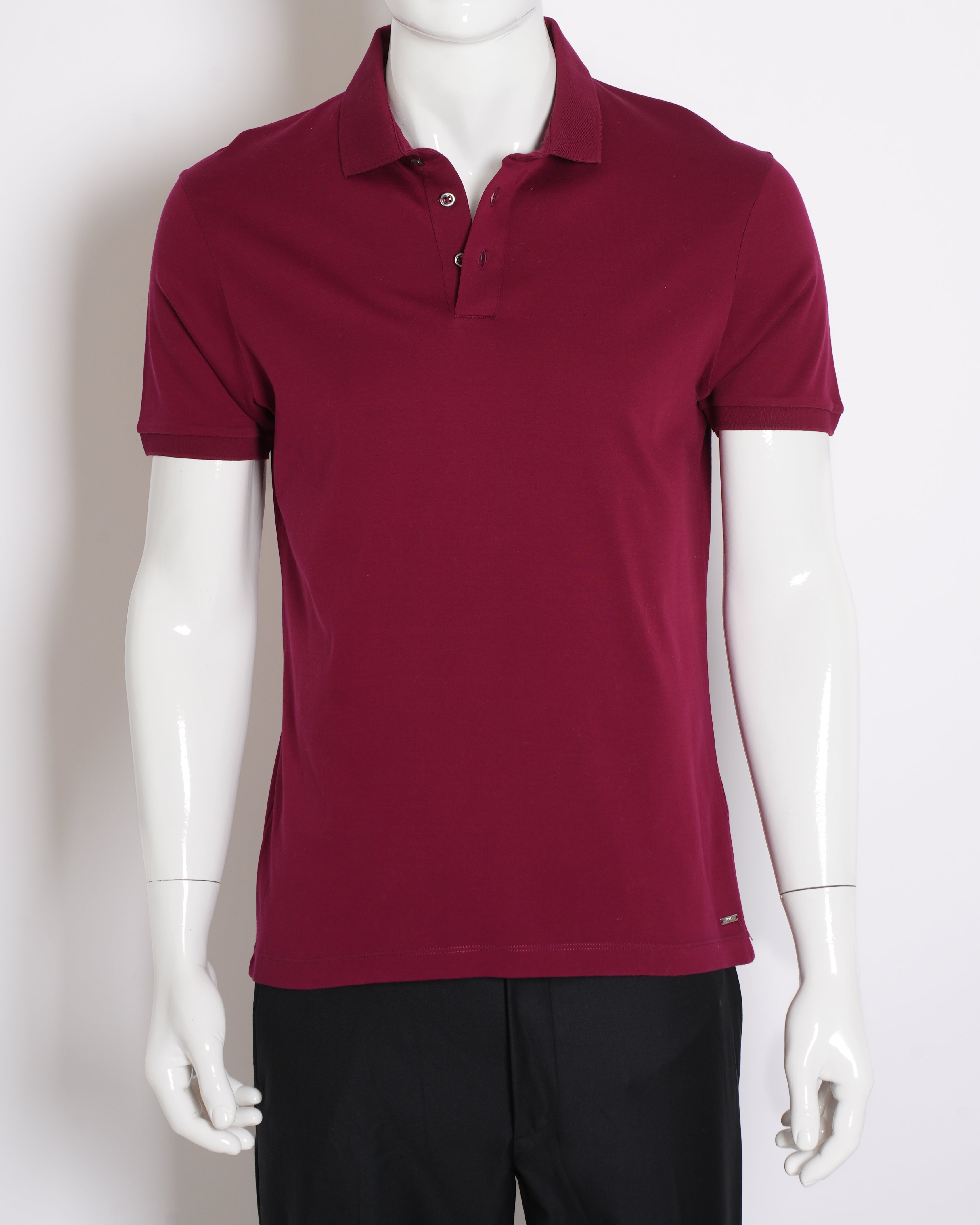 BOSS by HUGO BOSS Tailored Men's Polo in Maroon