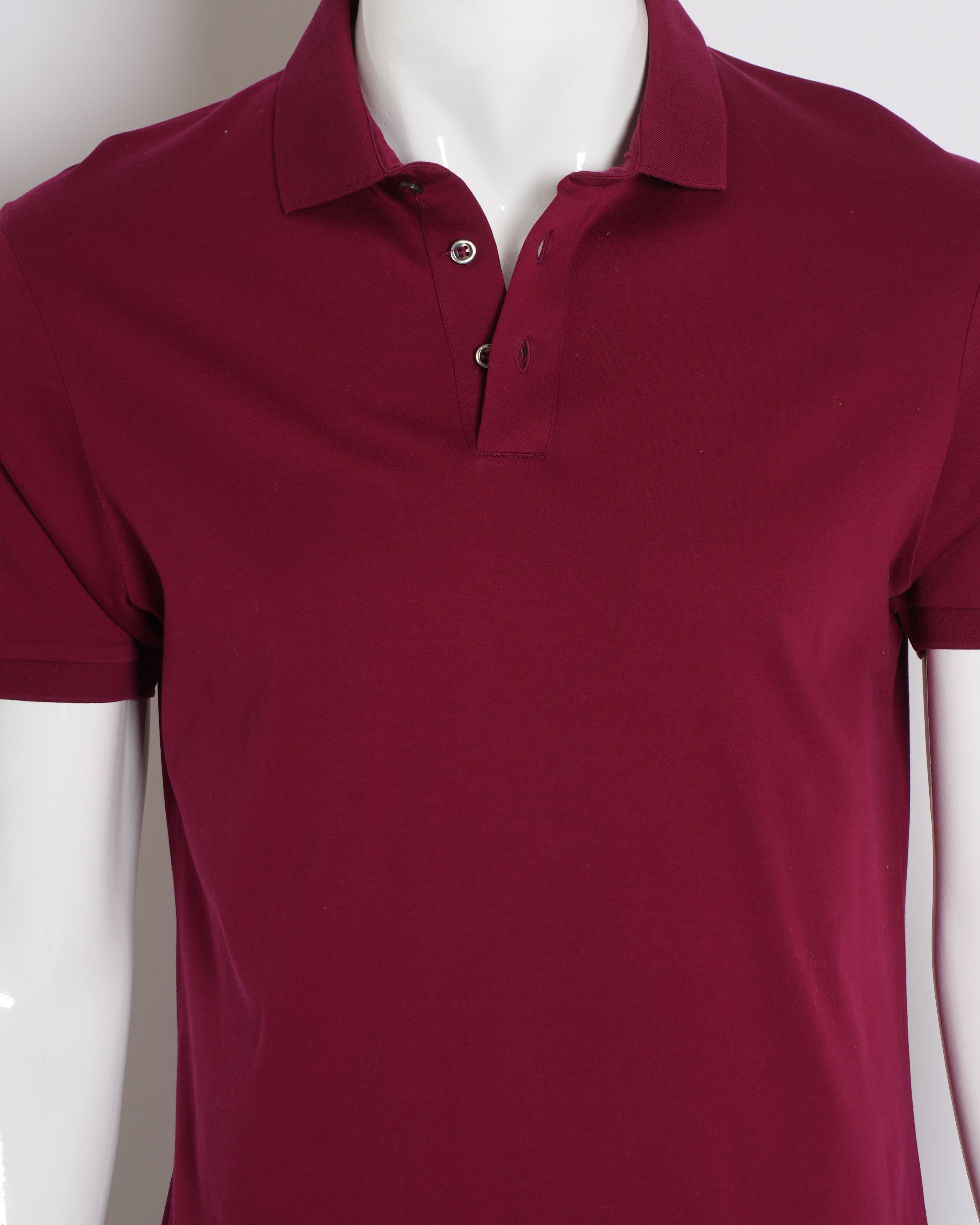 BOSS by HUGO BOSS Tailored Men's Polo in Maroon