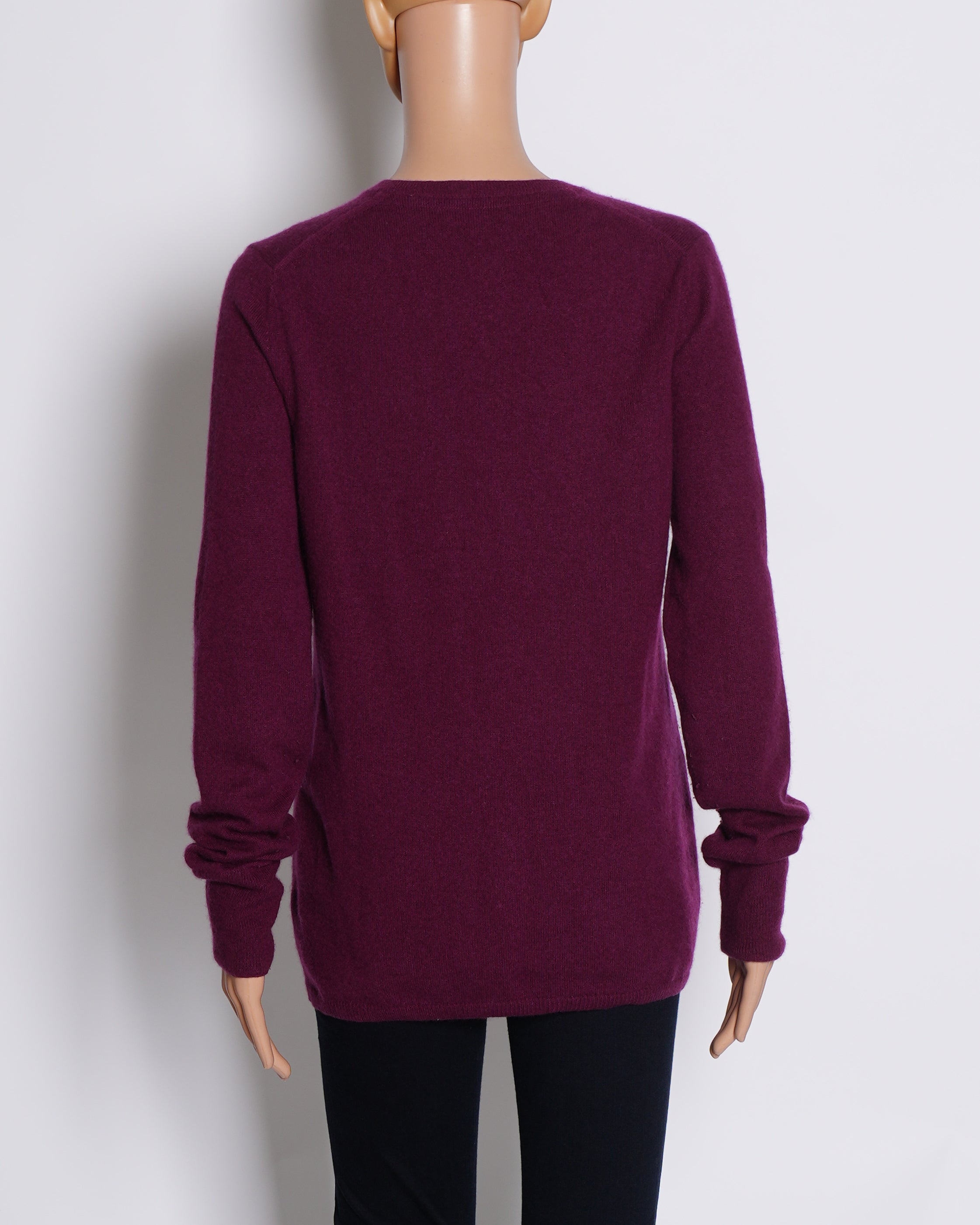 Burberry Purple Cardigan