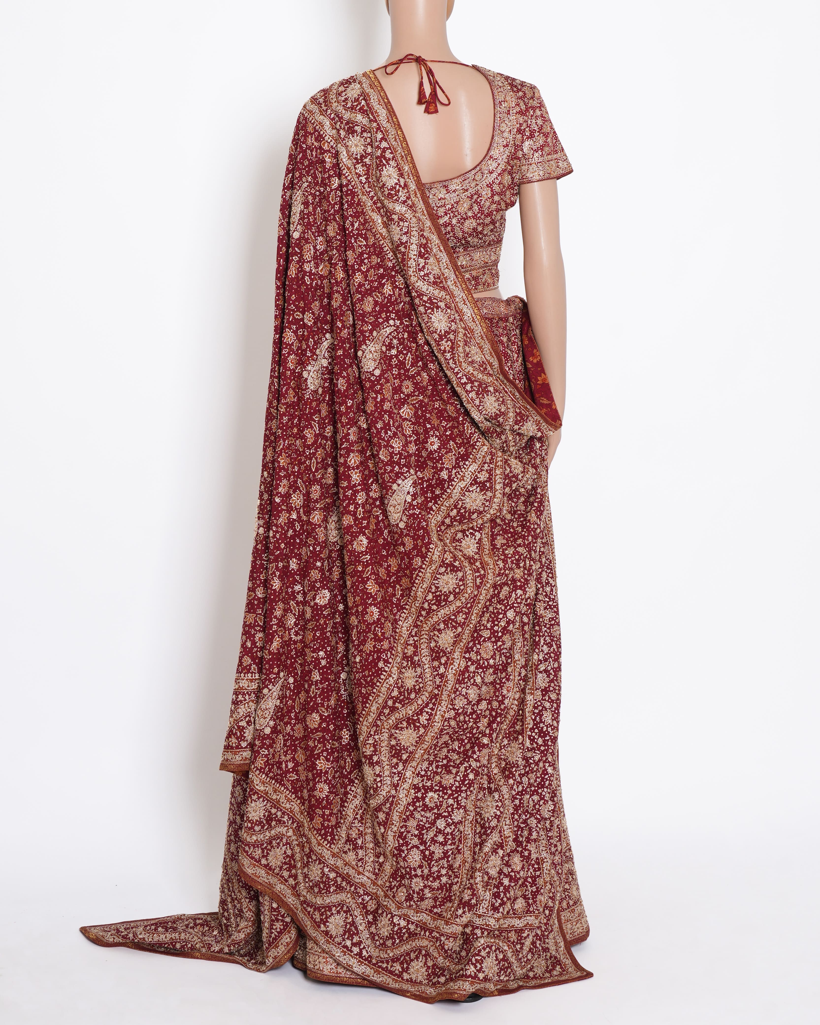 Ritu Kumar Red Lehenga Set