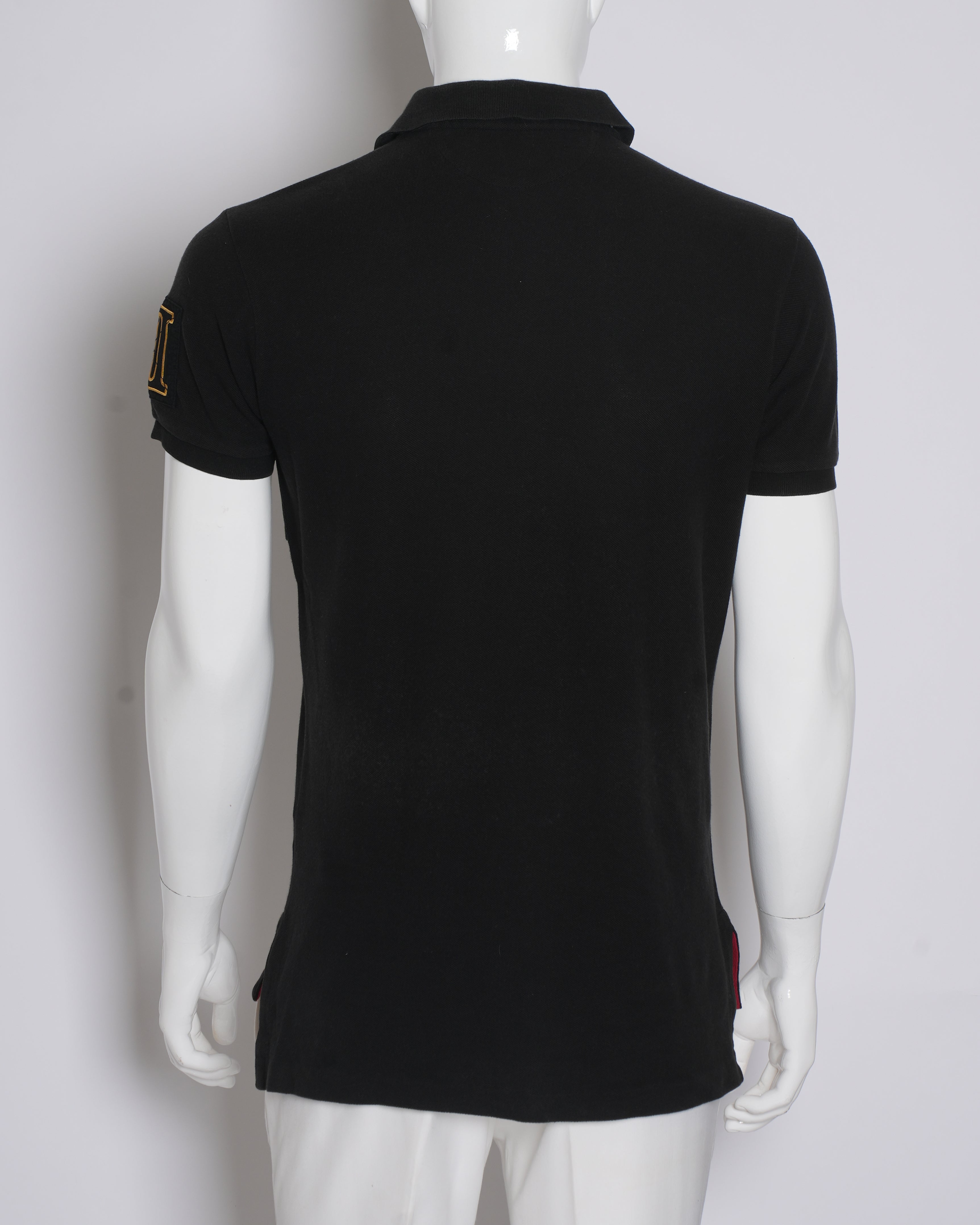 Polo By Ralph Lauren Men's Polo T-shirt In Black
