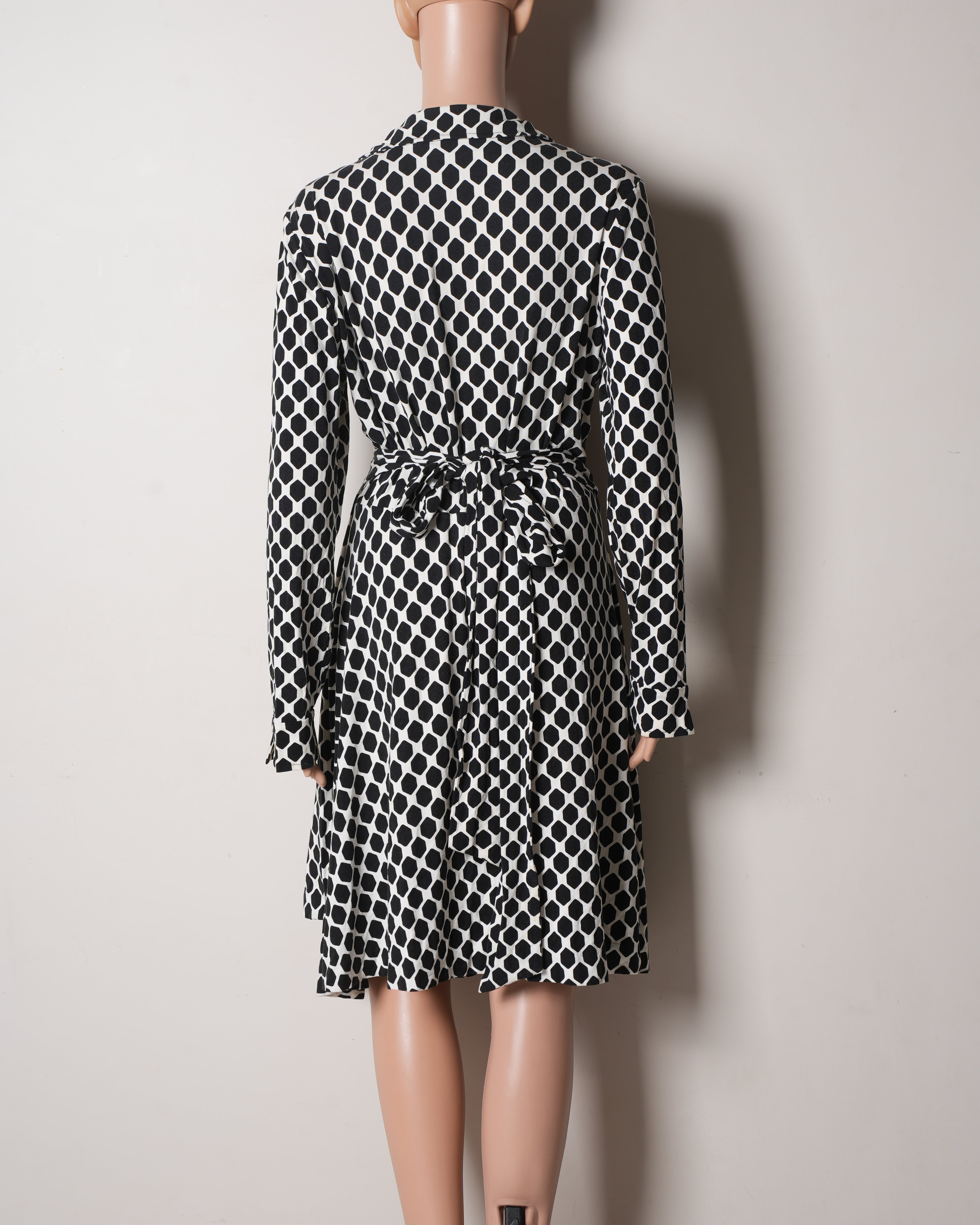 DVF Black Dress